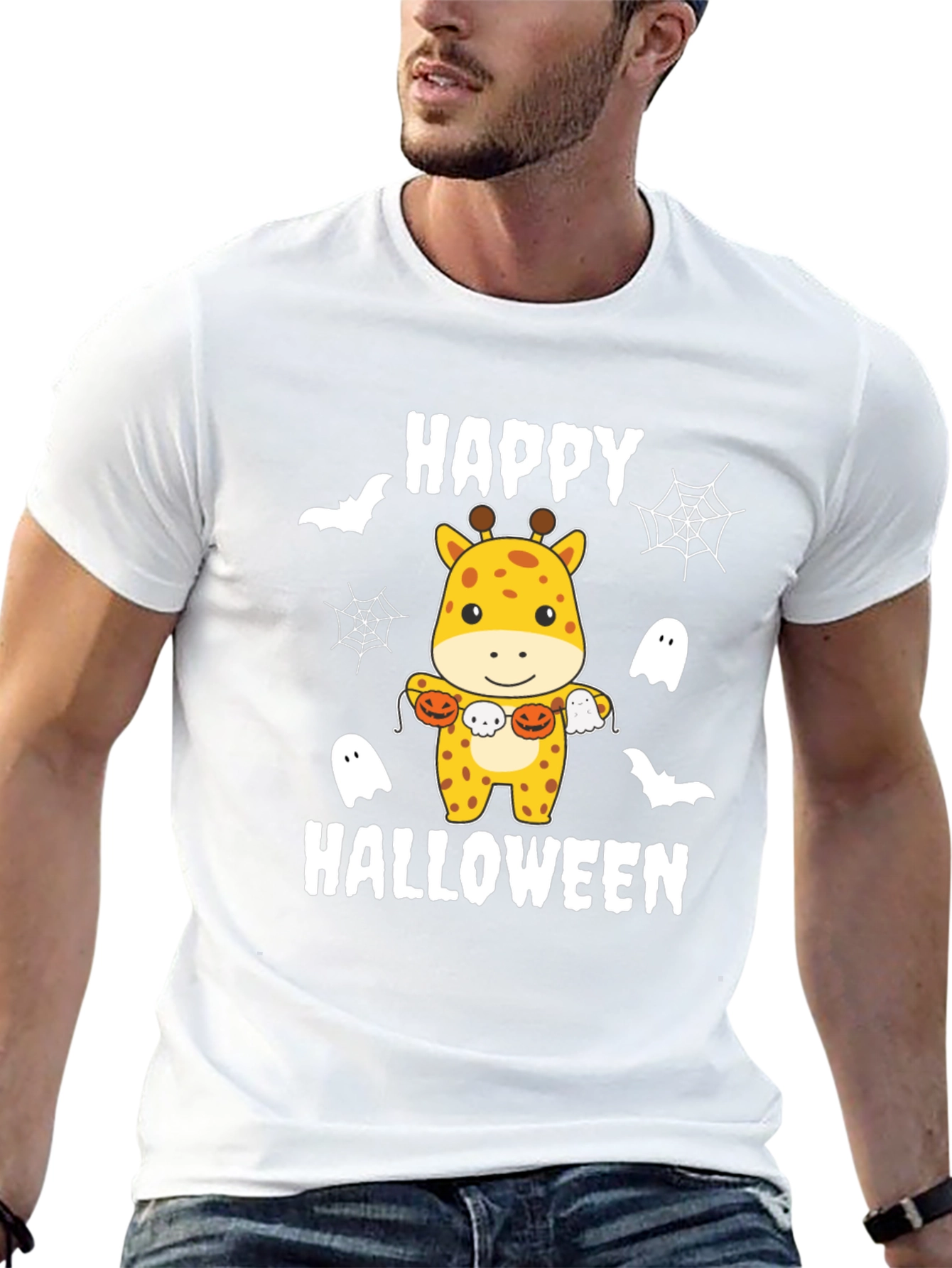 Happy Halloween Giraffe T-Shirt