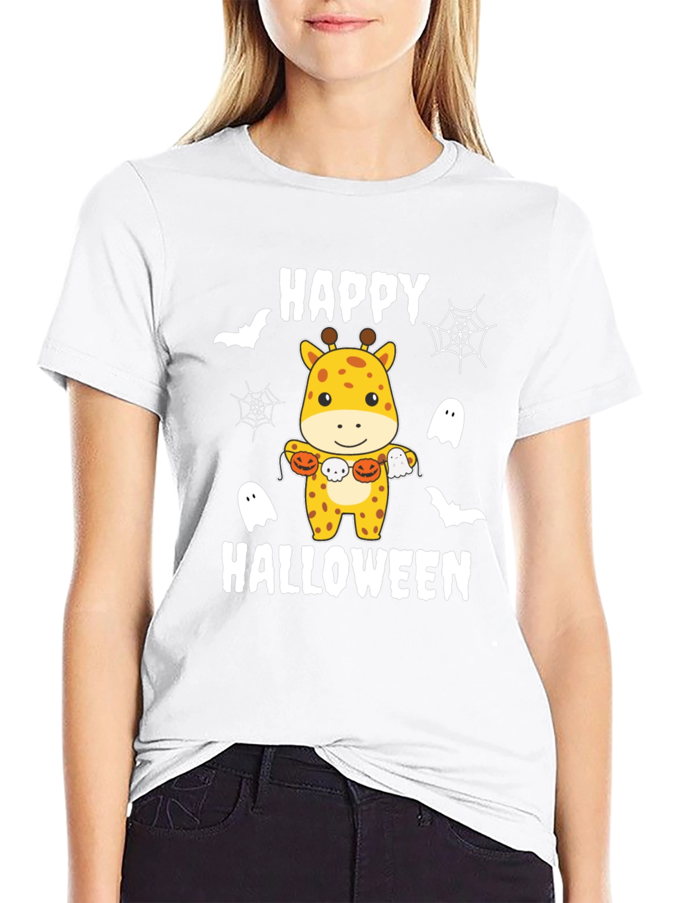 Happy Halloween Giraffe T-Shirt