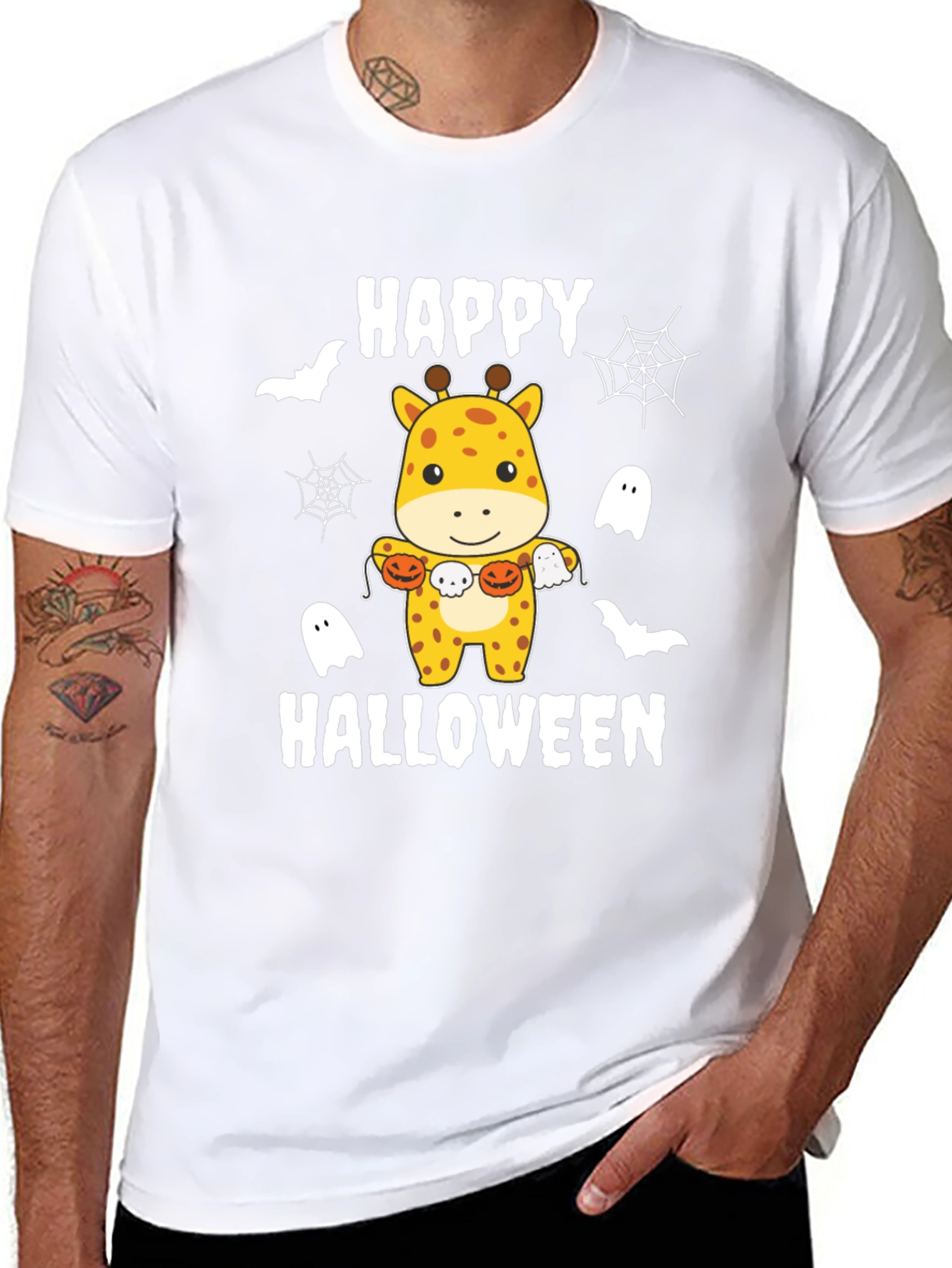Happy Halloween Giraffe T-Shirt