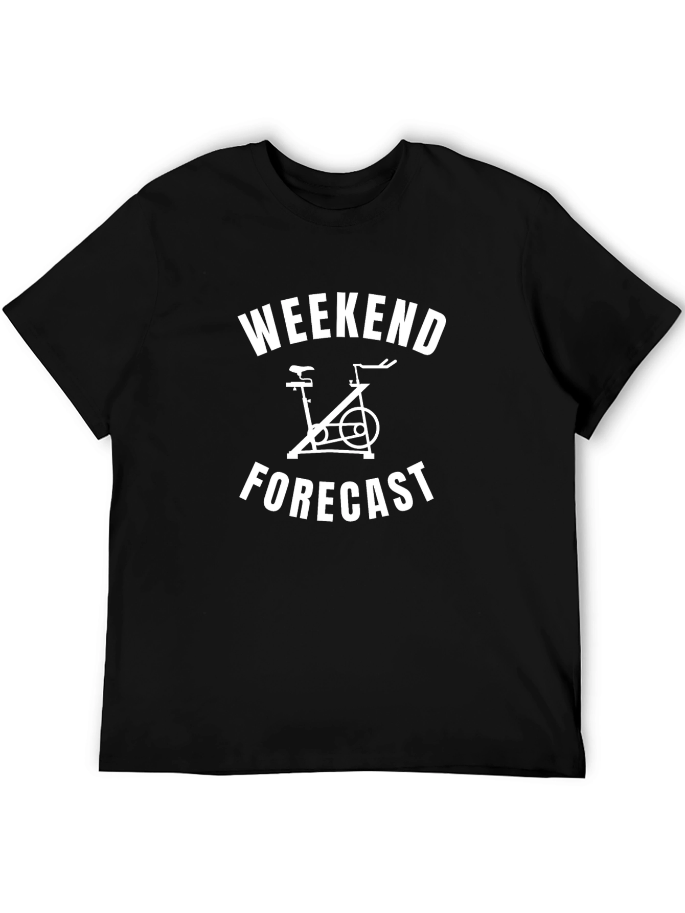 Weekend Forecast Spin Class Workout T-Shirt