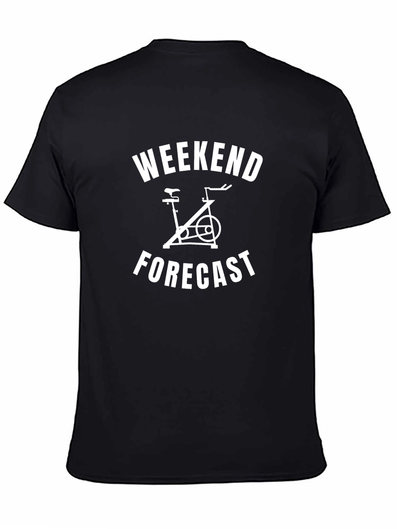 Weekend Forecast Spin Class Workout T-Shirt