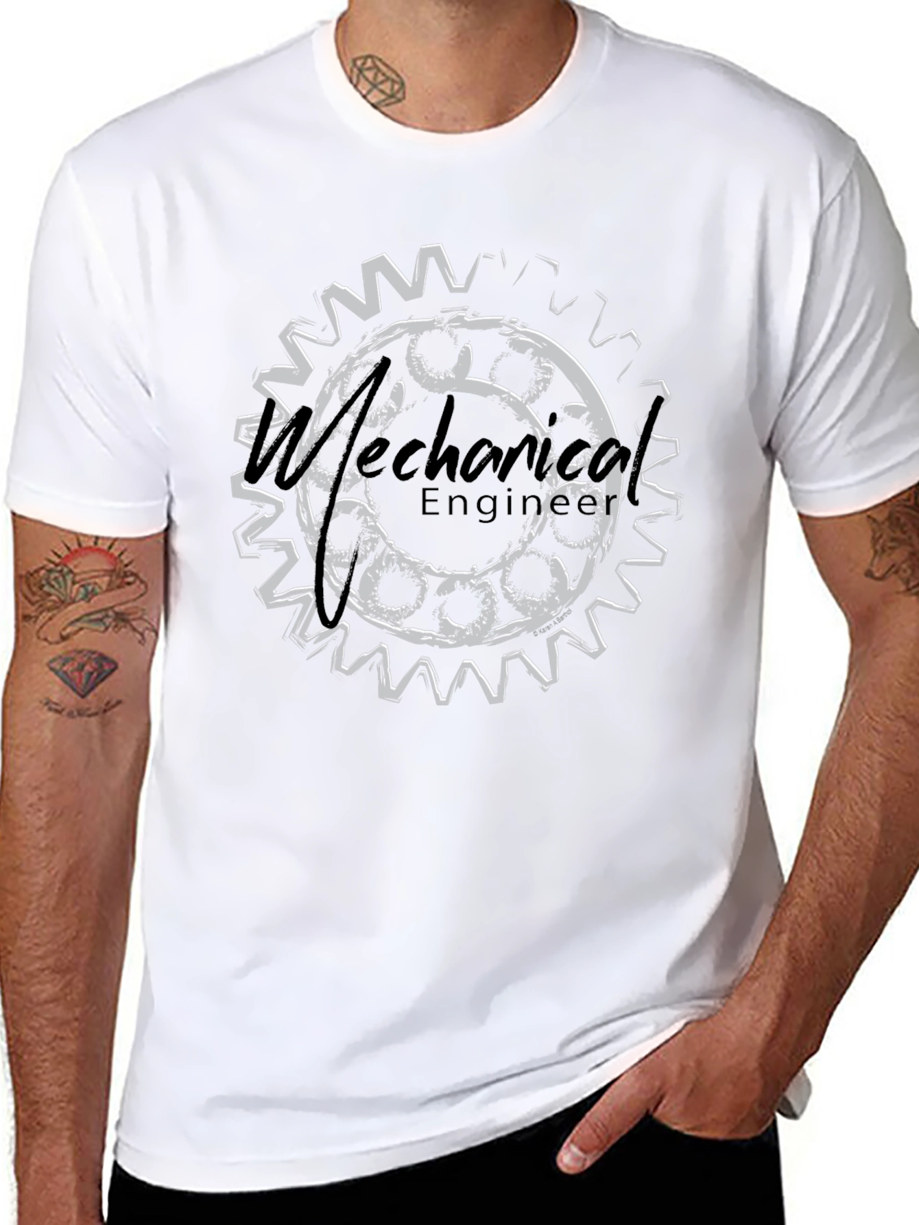 Mechanical Engineer Gear T-Shirt