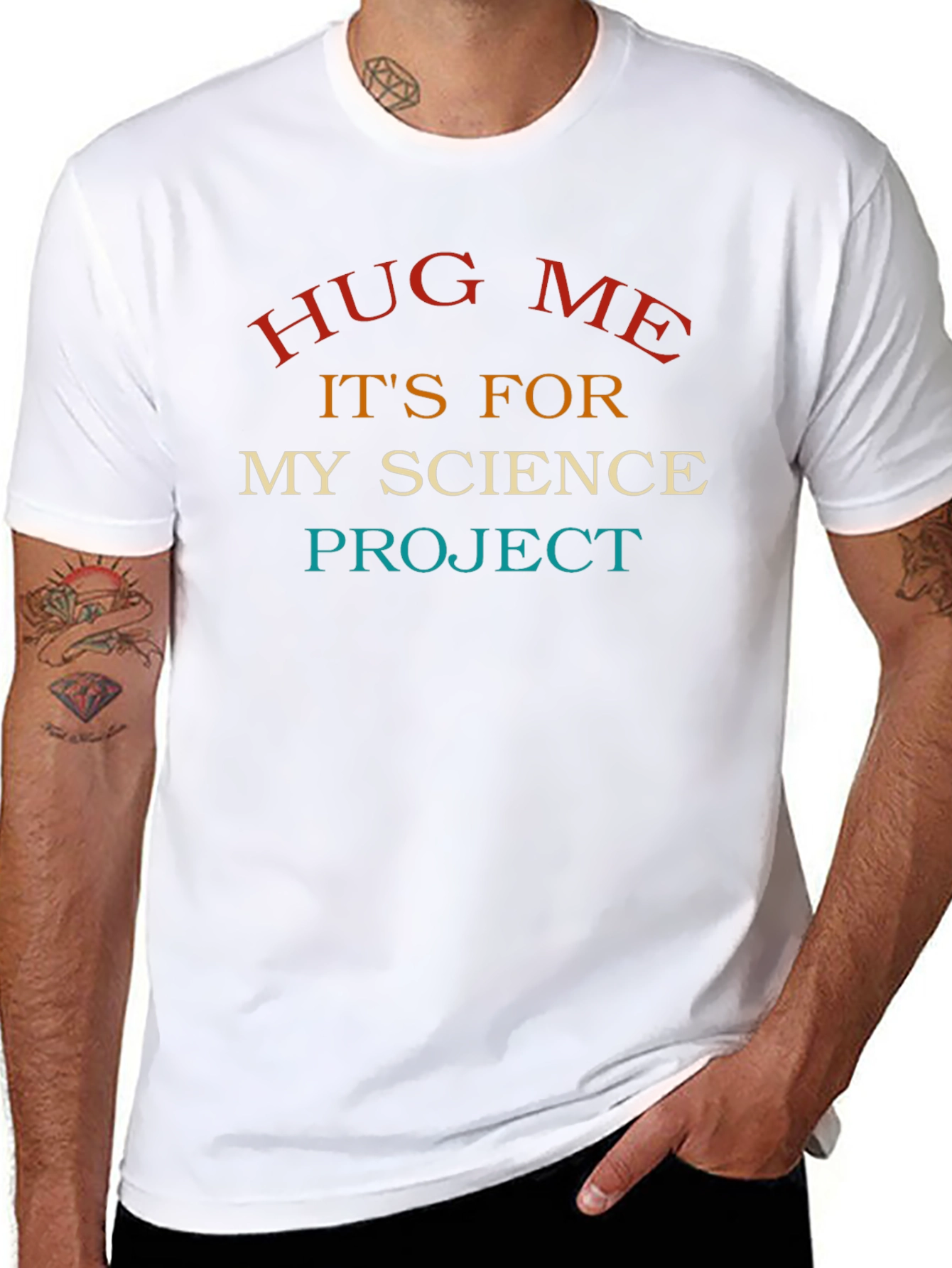 Science Project Hug Me T-Shirt