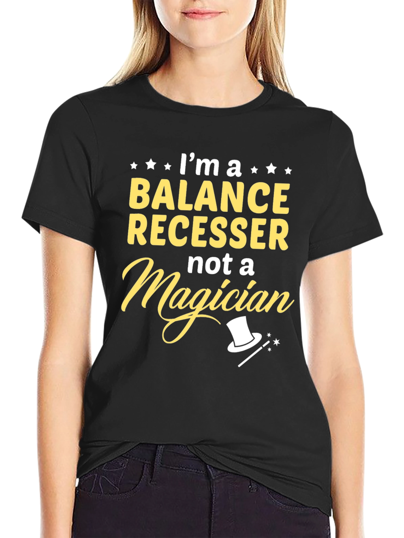 Balance Recesser T-Shirt - Not a Magician