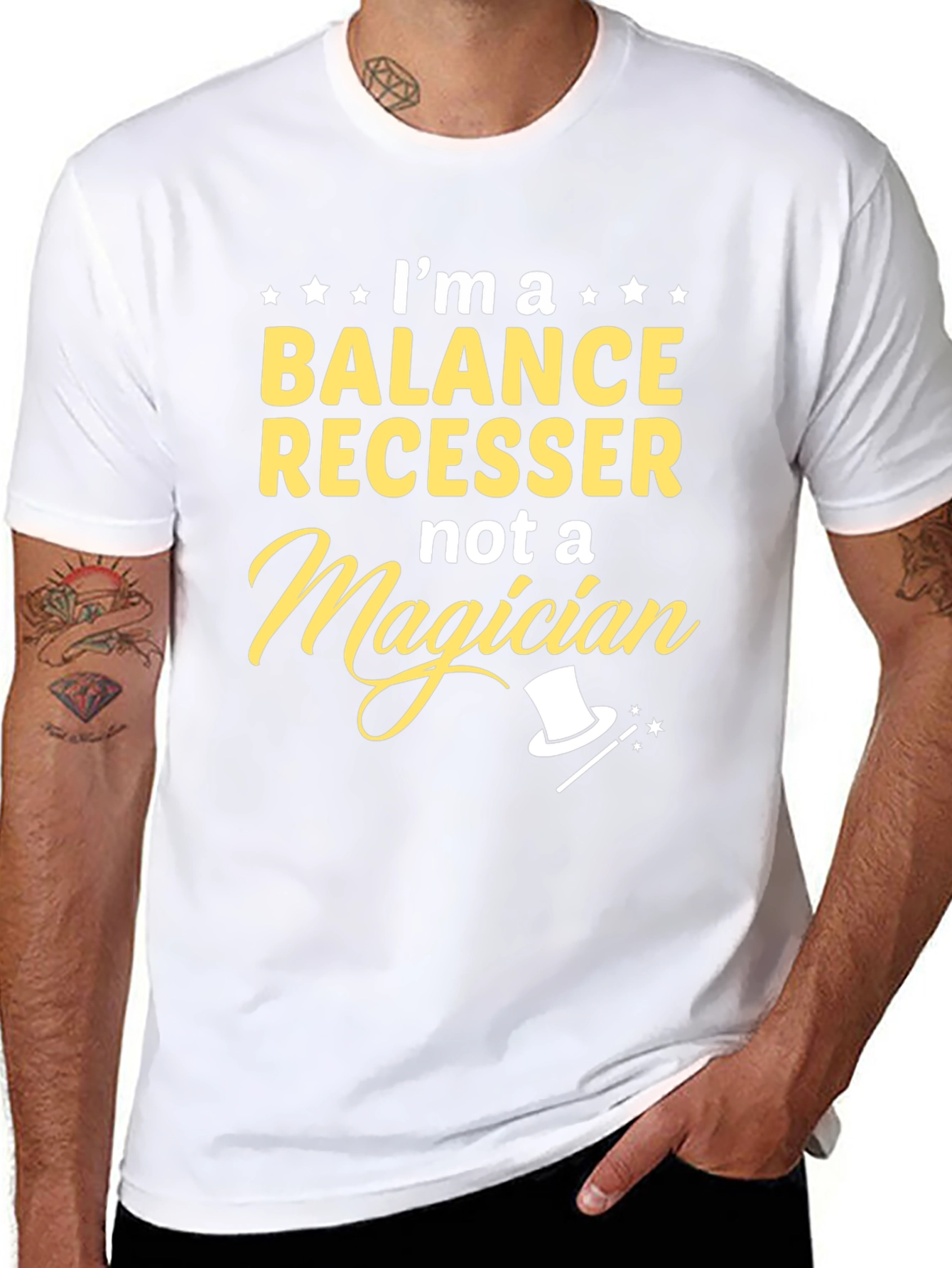 Balance Recesser T-Shirt - Not a Magician