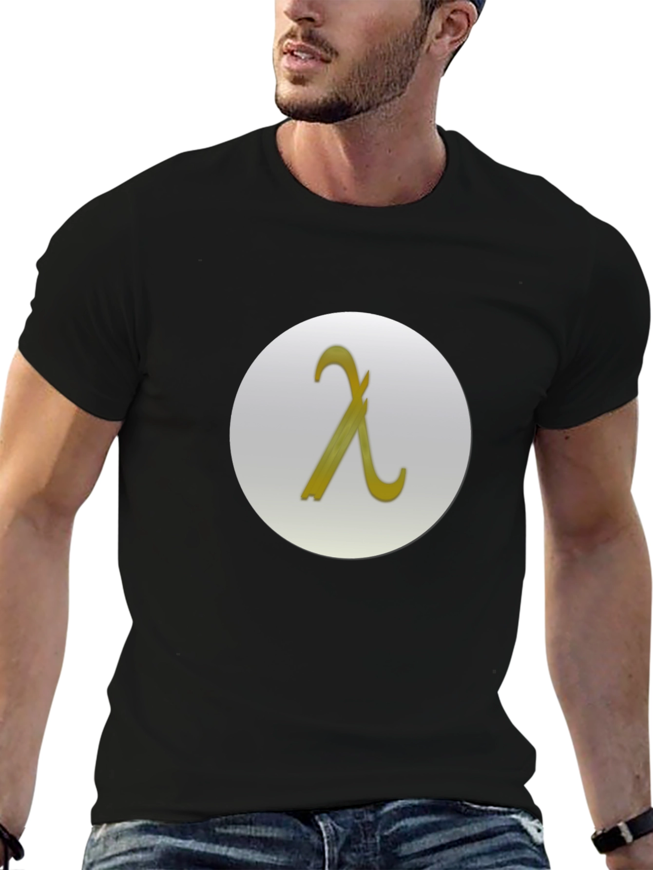 Lambda Symbol T-Shirt - Modern Design