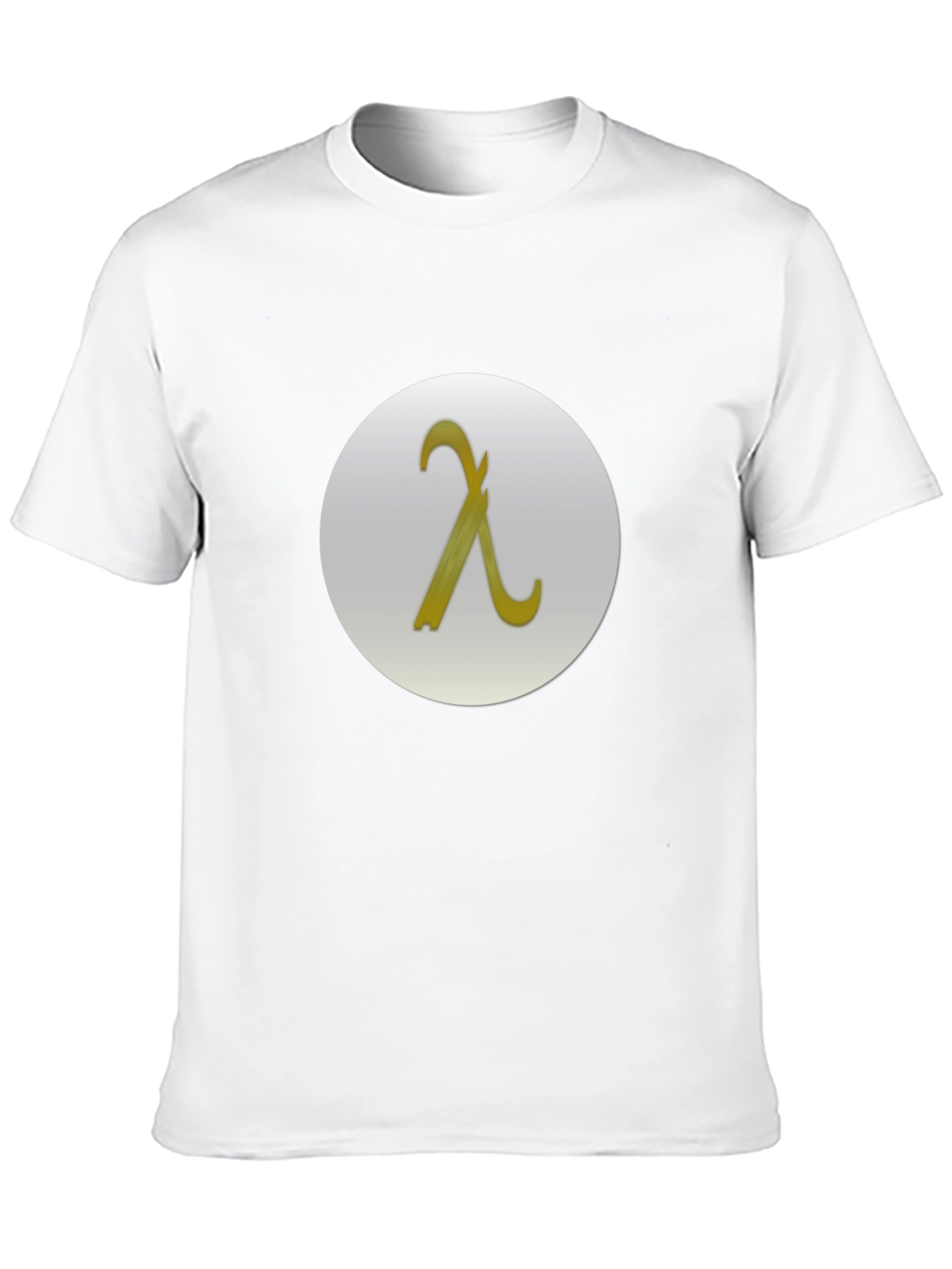 Lambda Symbol T-Shirt - Modern Design