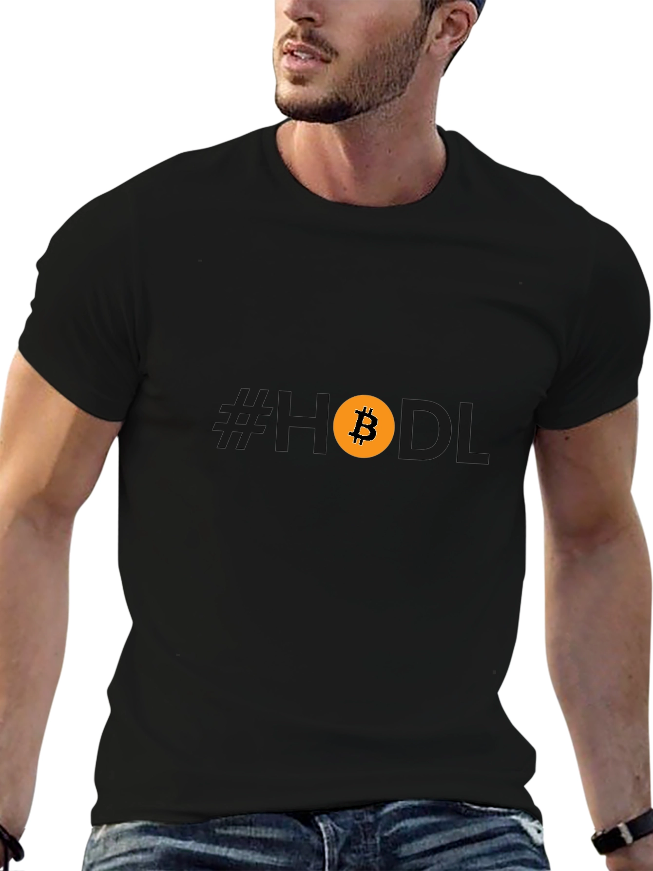 HODL Bitcoin Graphic Tee - Crypto Investor T-Shirt