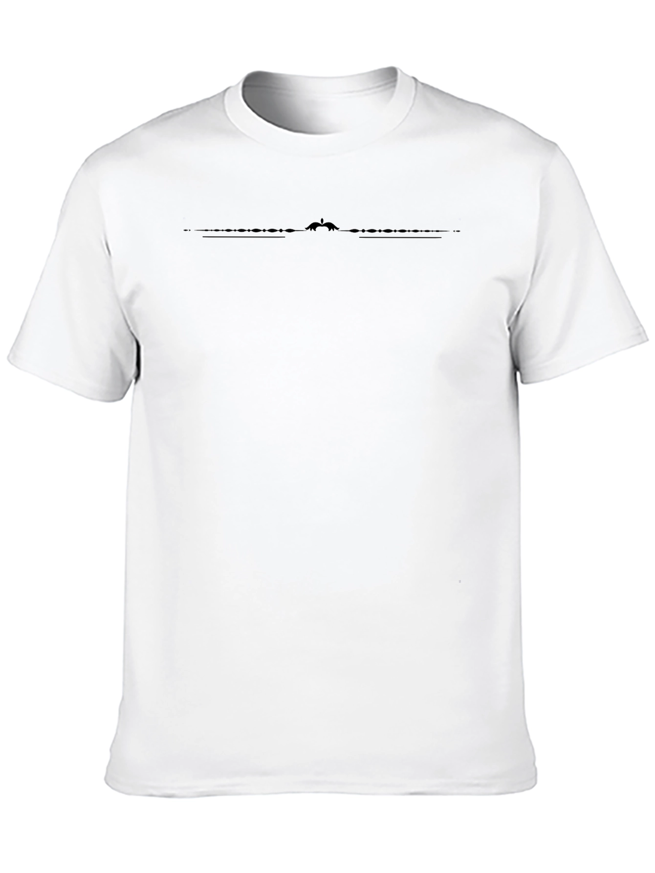 Mens Black Graphic Tee