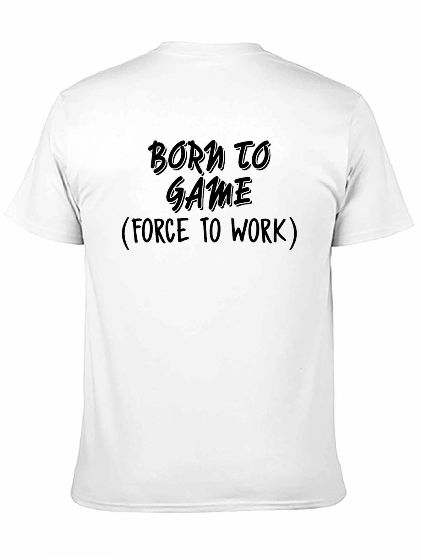 Born to Game T-Shirt - Black Graphic Tee
