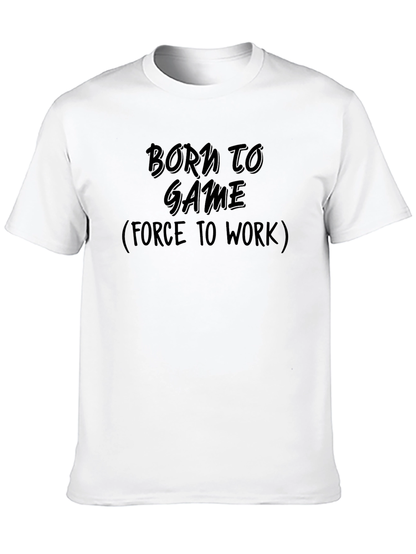 Born to Game T-Shirt - Black Graphic Tee