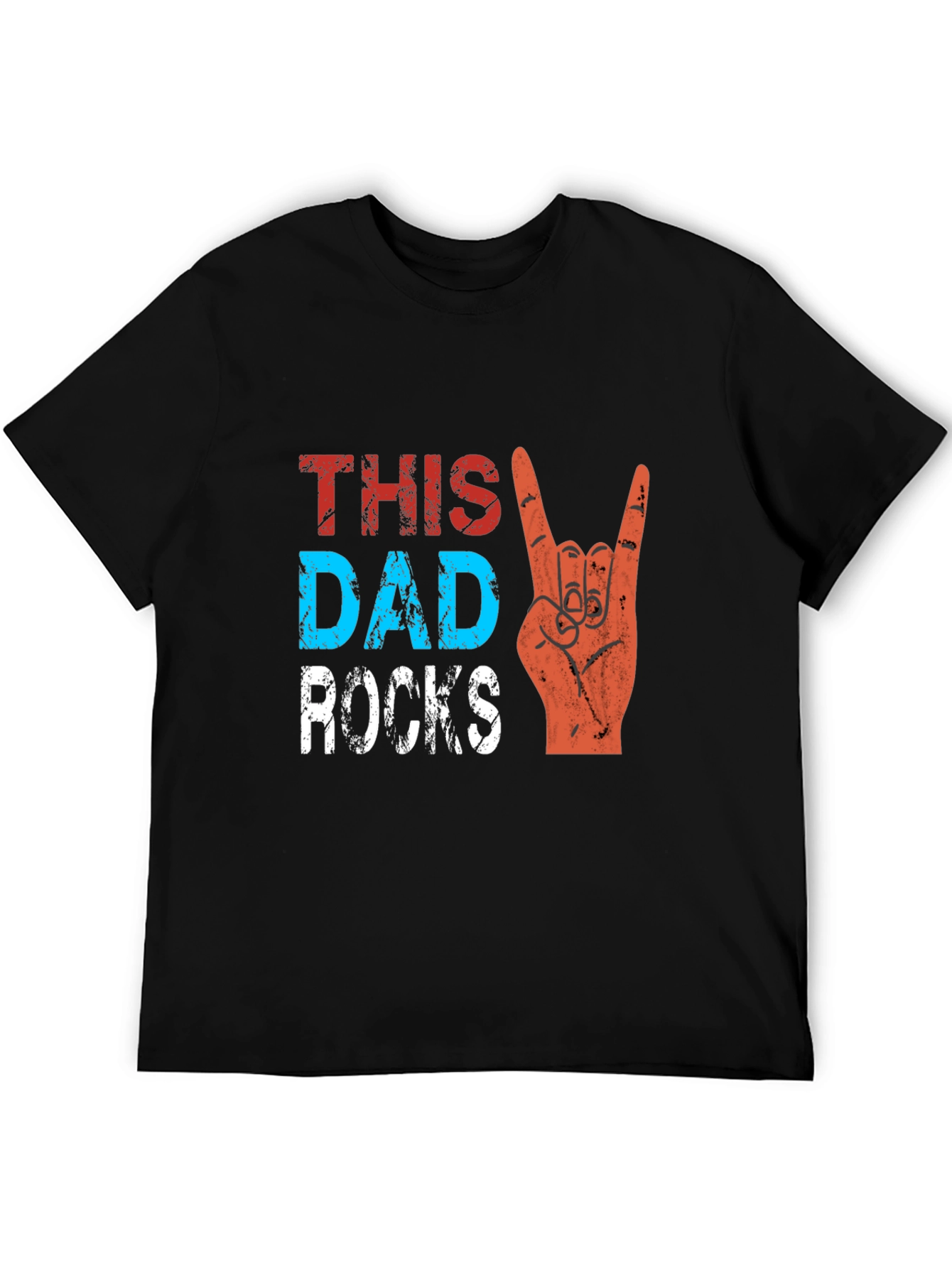 This Dad Rocks T-Shirt - Cool Fathers Day Gift