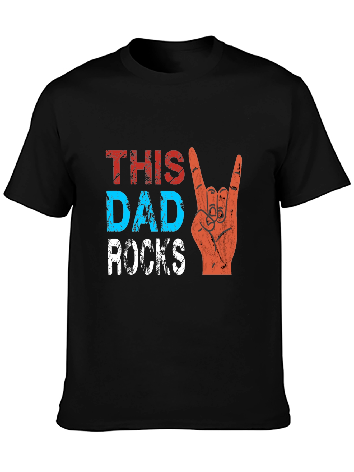 This Dad Rocks T-Shirt - Cool Fathers Day Gift