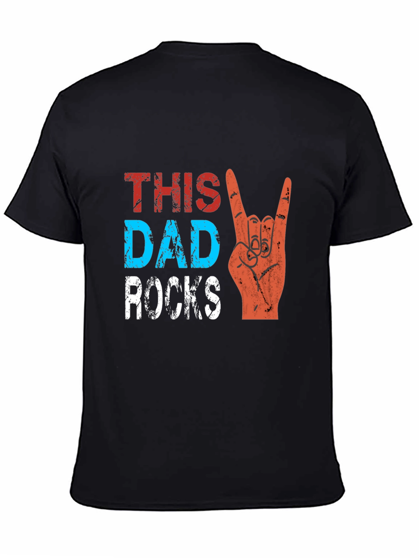 This Dad Rocks T-Shirt - Cool Fathers Day Gift