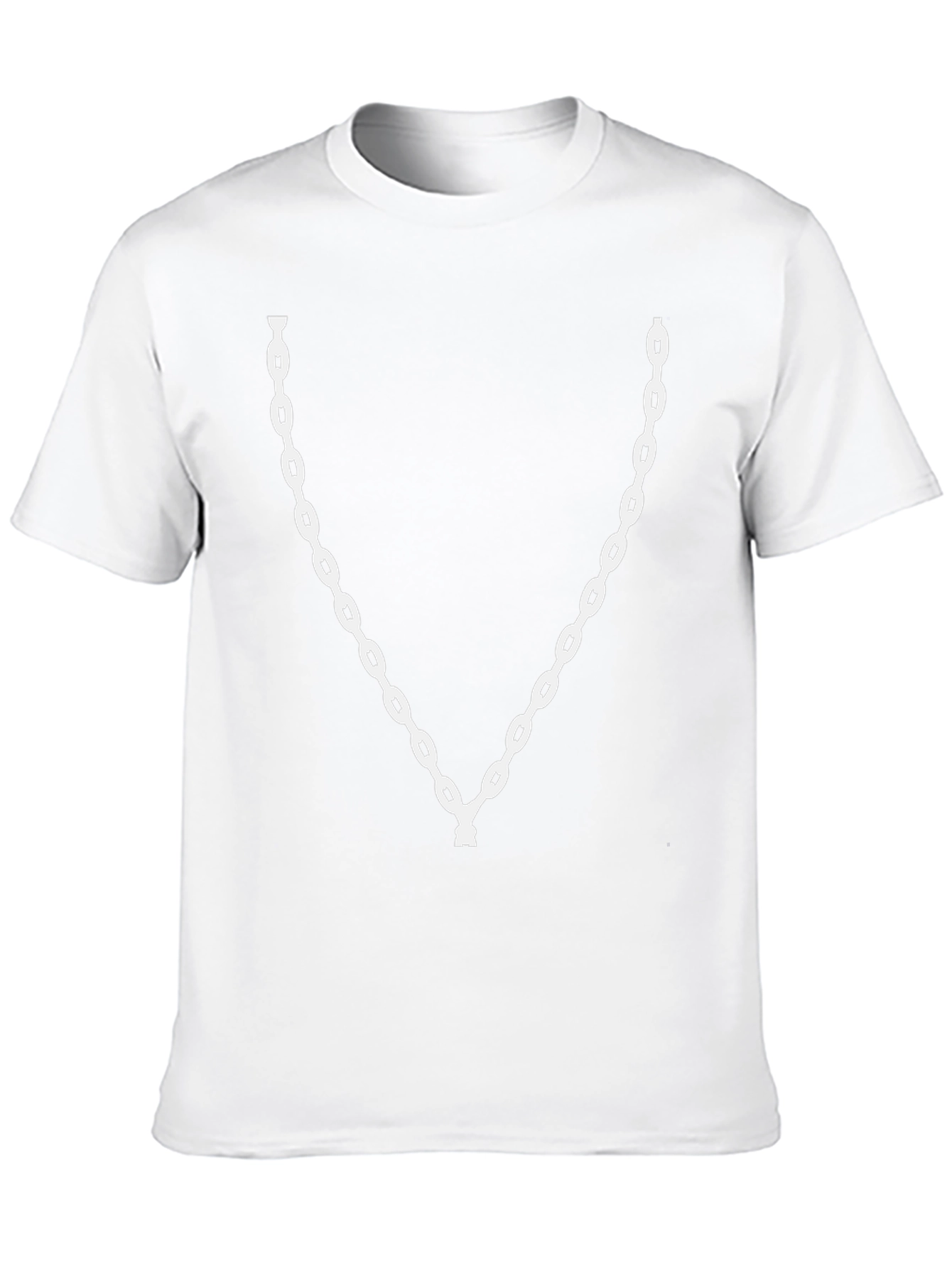 Chain Graphic Black T-Shirt