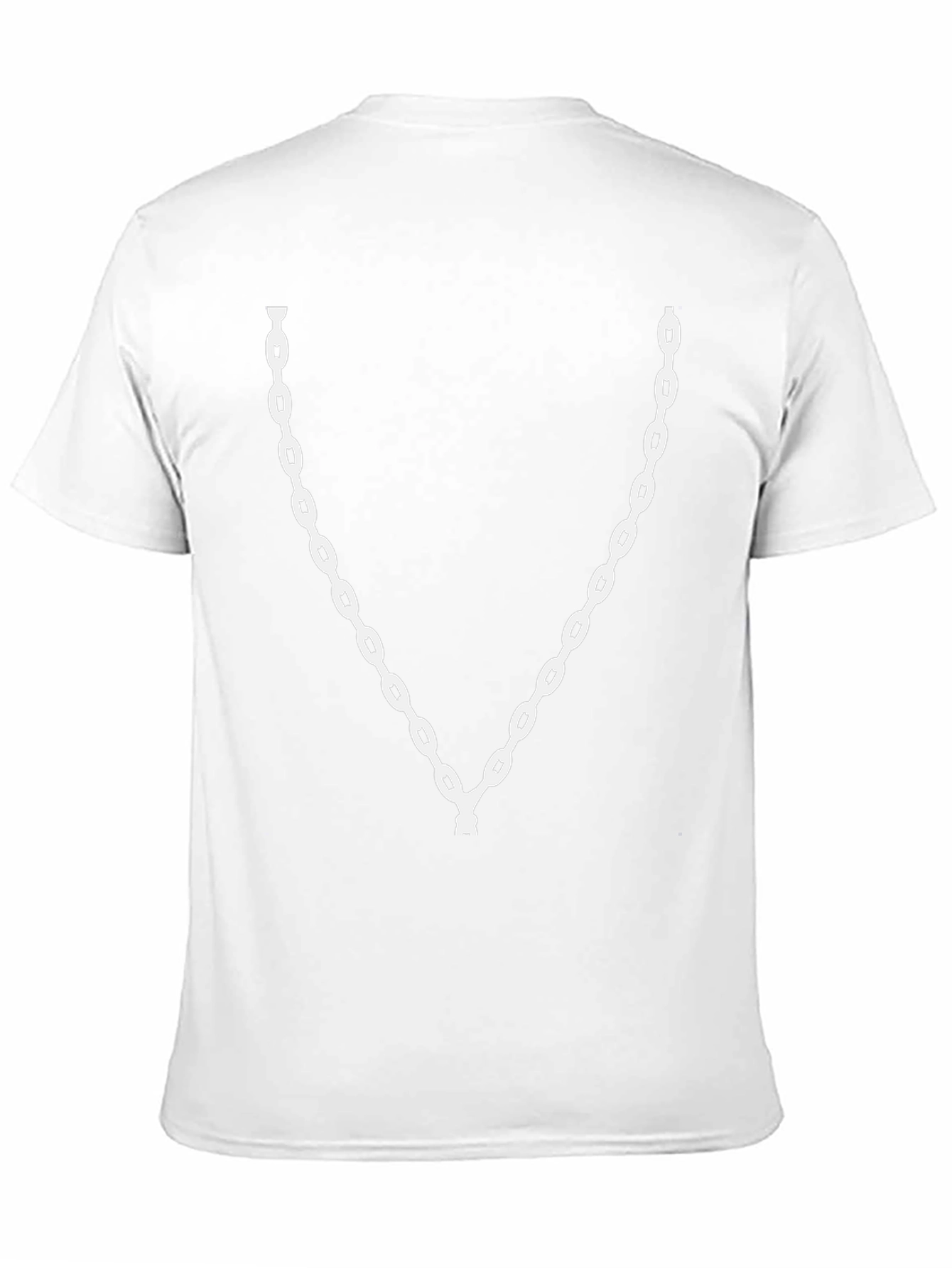 Chain Graphic Black T-Shirt