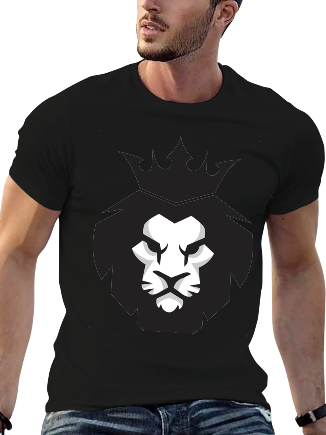 Lion King Graphic Tee - Black T-Shirt
