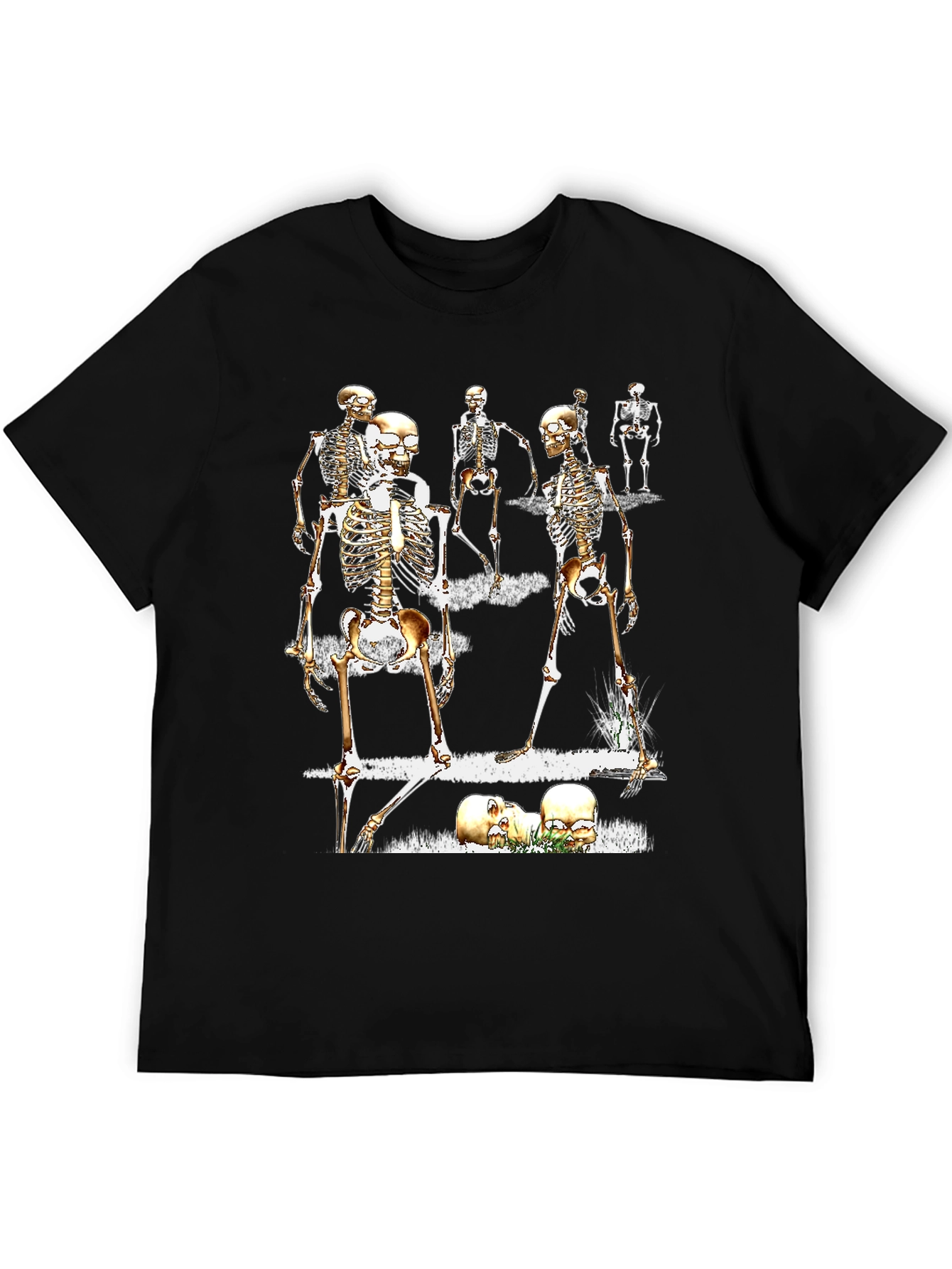 Skeleton Crew Graphic Tee - Halloween Ready!