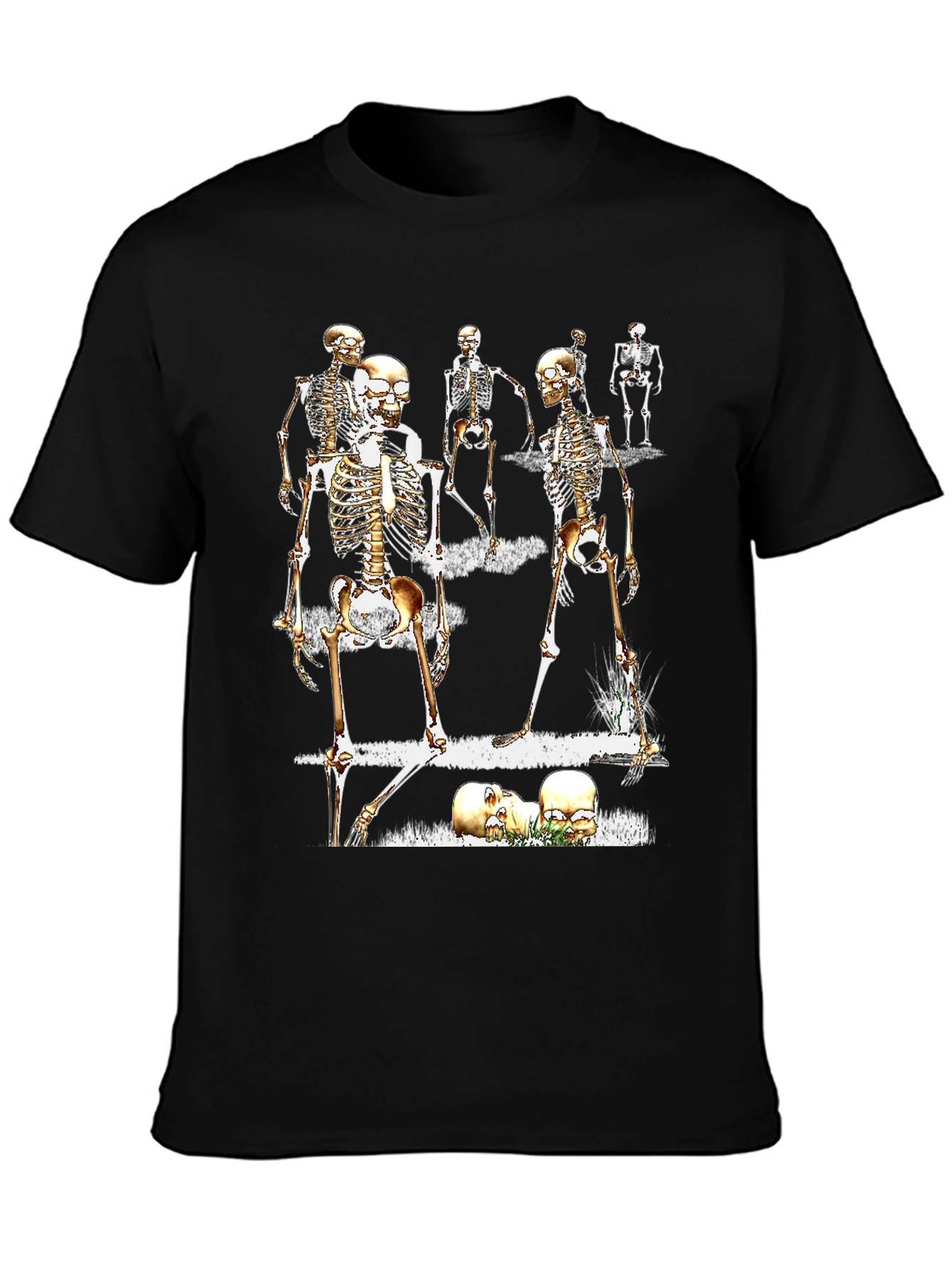 Skeleton Crew Graphic Tee - Halloween Ready!