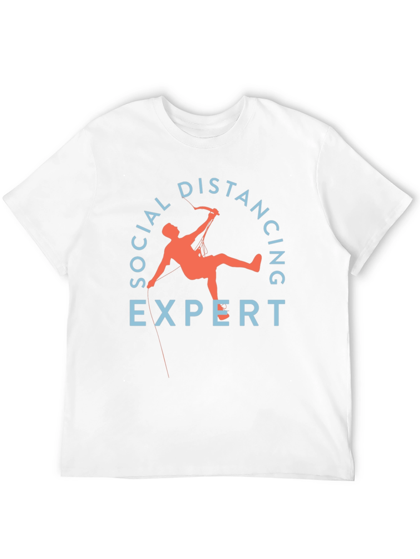 Social Distancing Expert T-Shirt - Funny Climber Tee