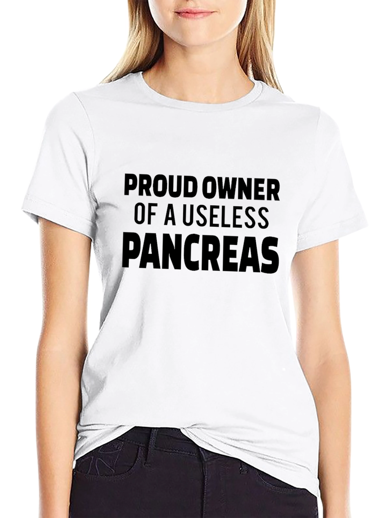 Proud Owner Useless Pancreas Graphic Tee