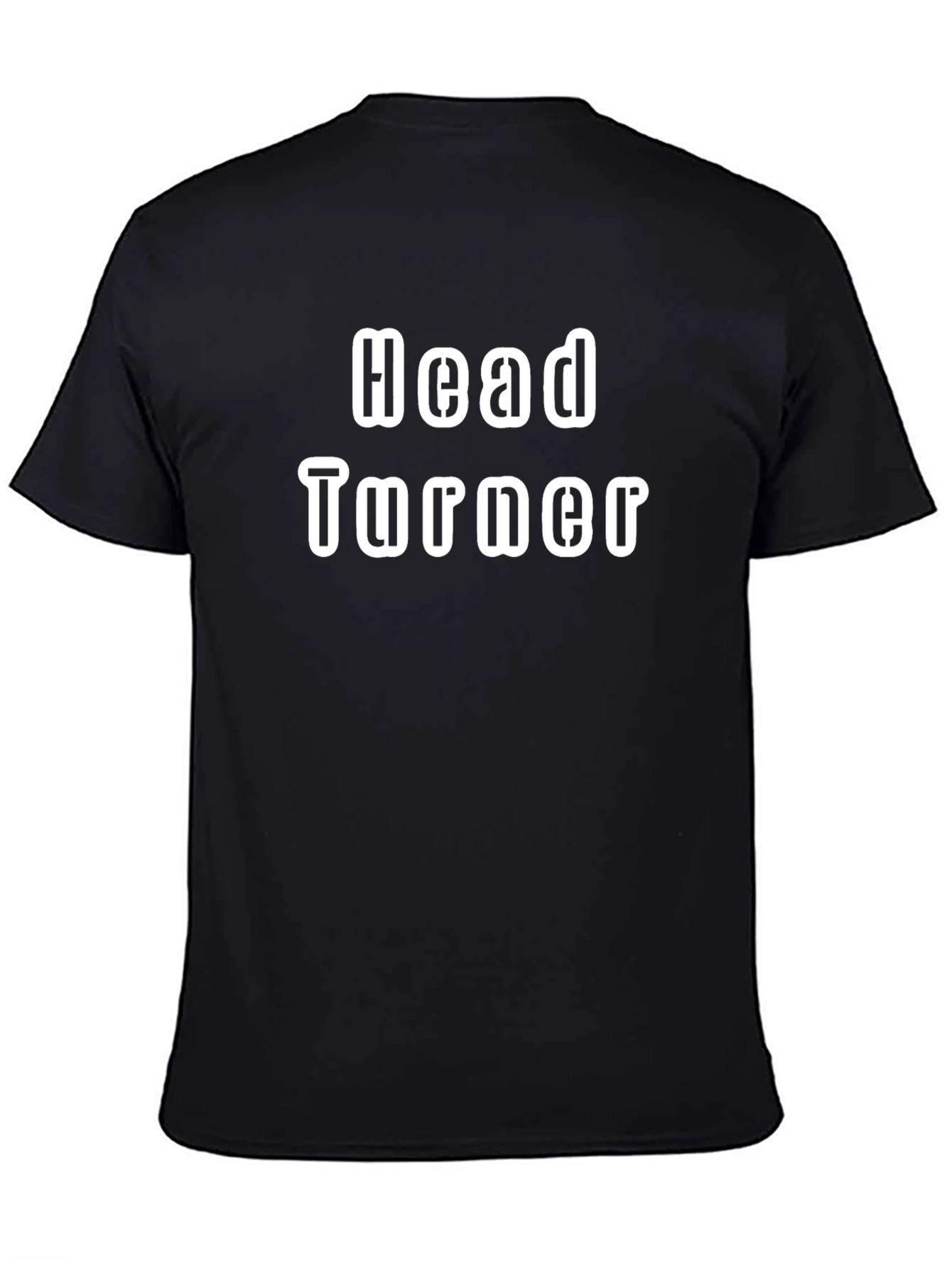 Head Turner Black T-Shirt