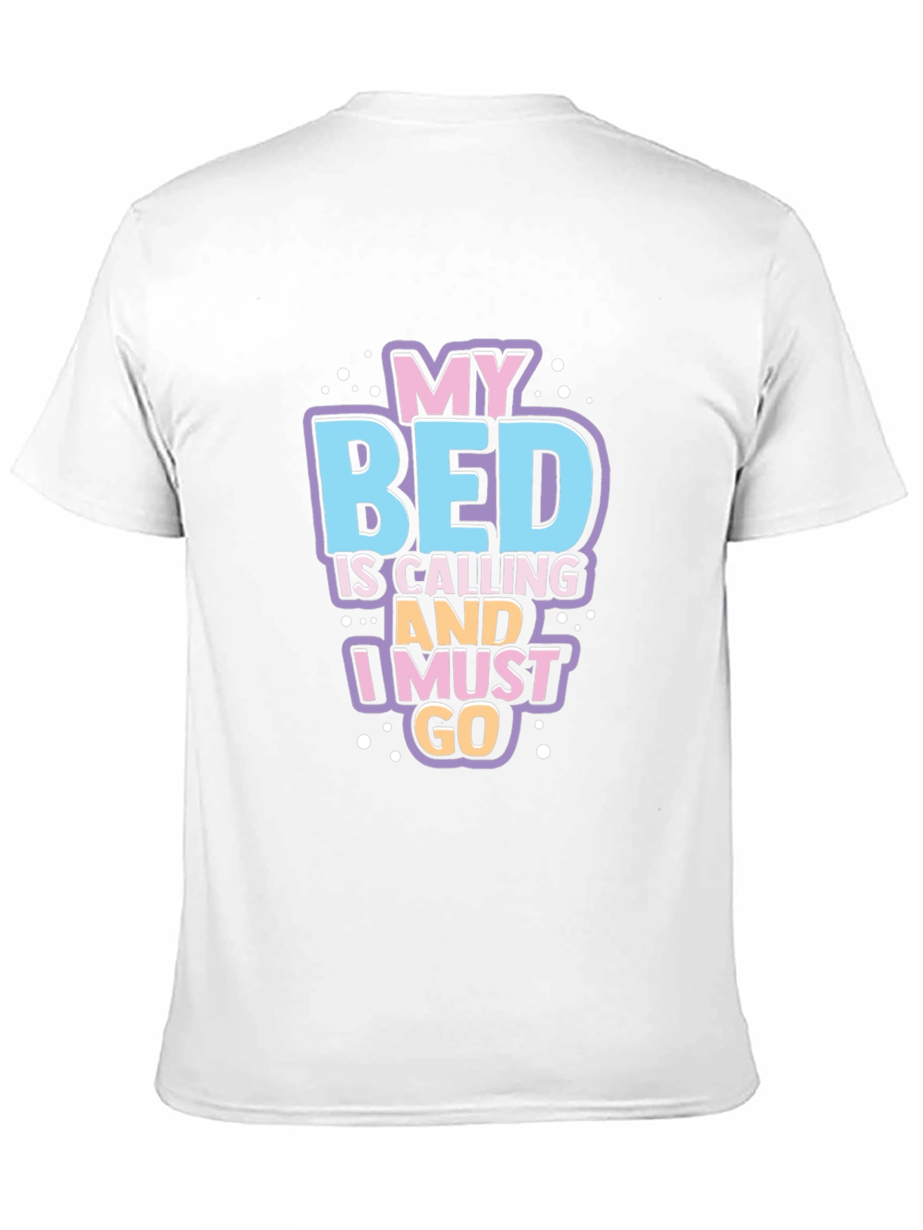 My Bed Is Calling Funny Graphic T-Shirt