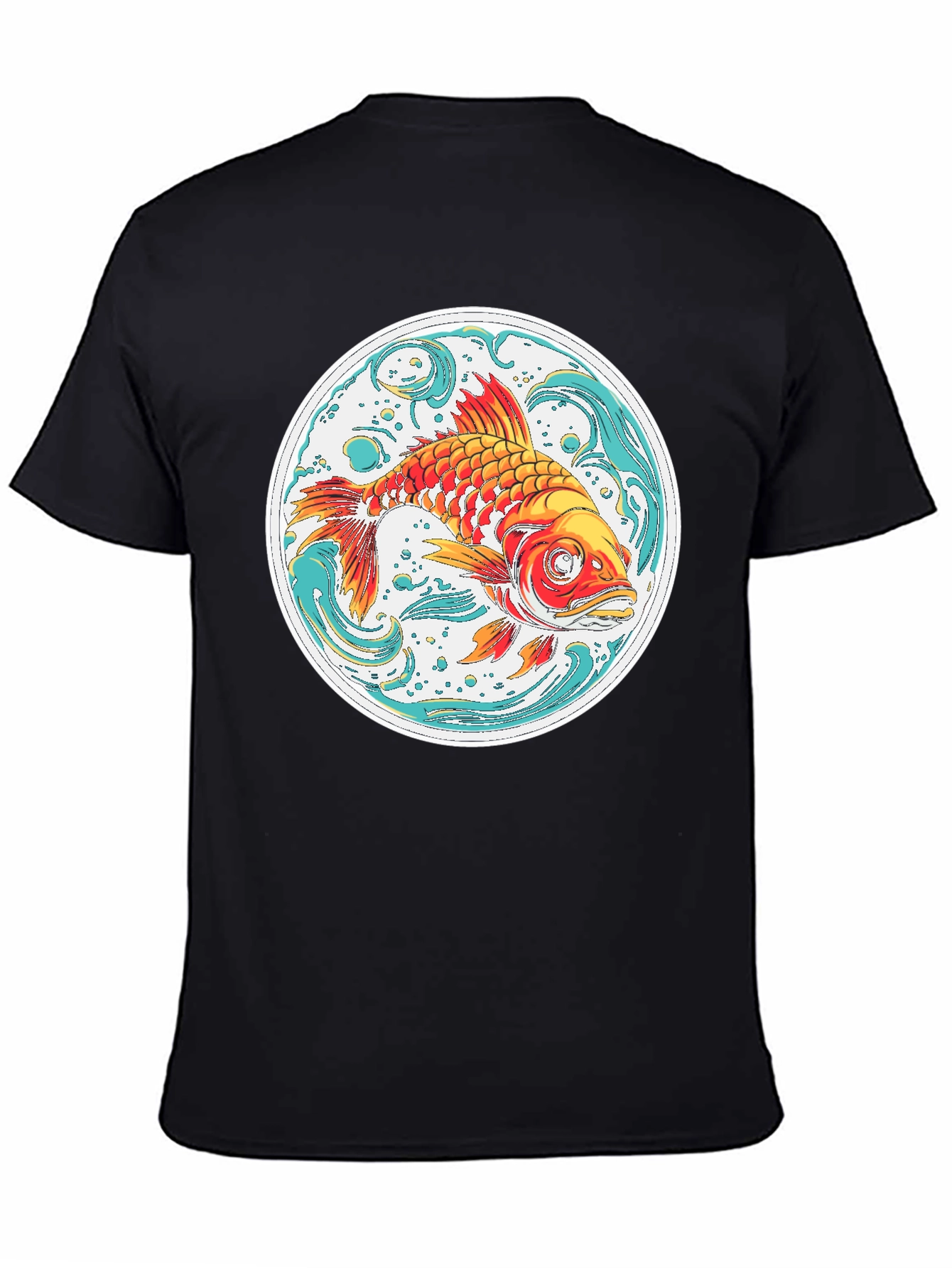 Koi Fish Graphic Tee - Unique Design