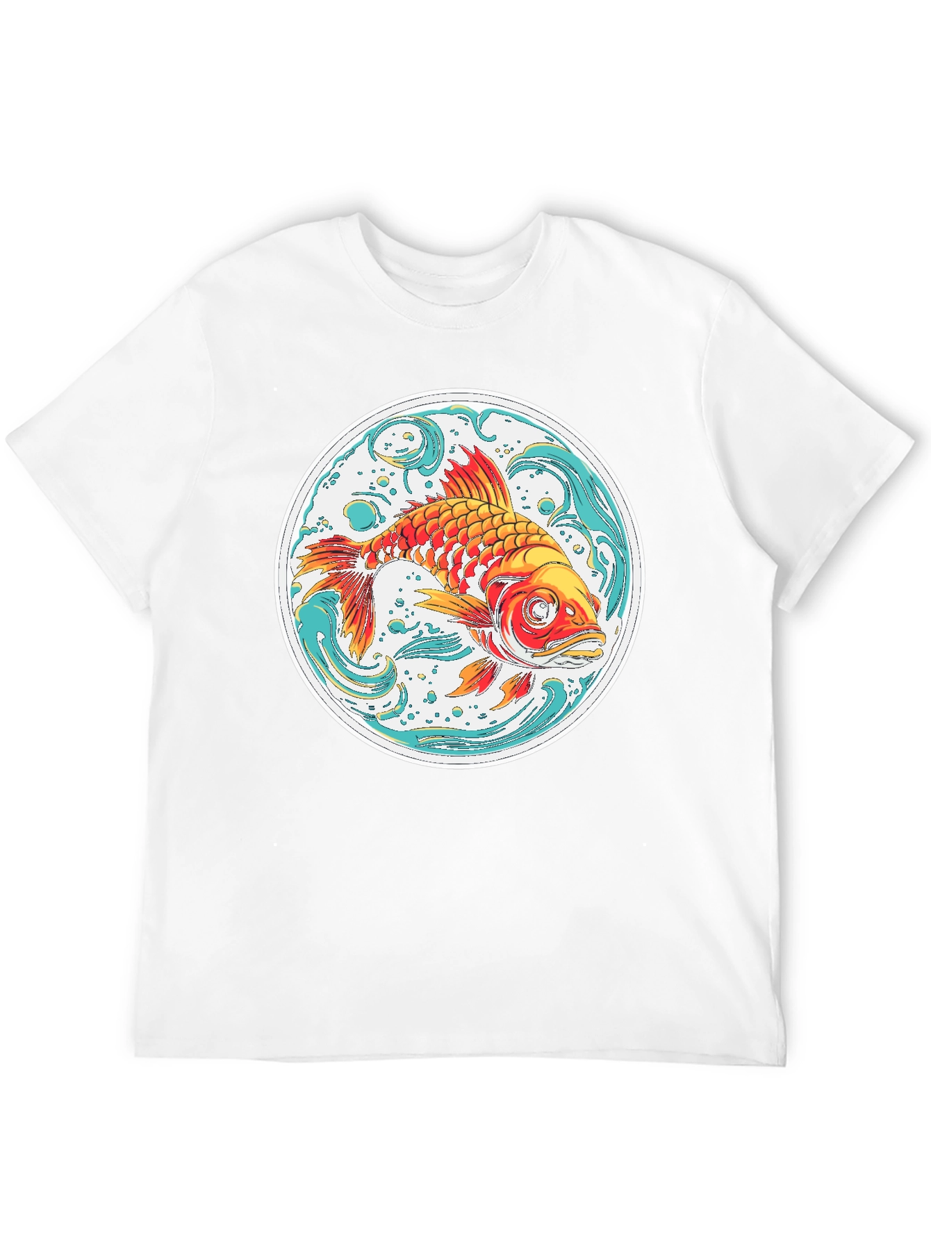 Koi Fish Graphic Tee - Unique Design