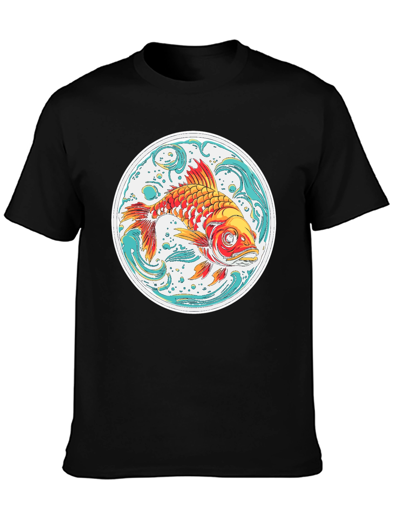 Koi Fish Graphic Tee - Unique Design
