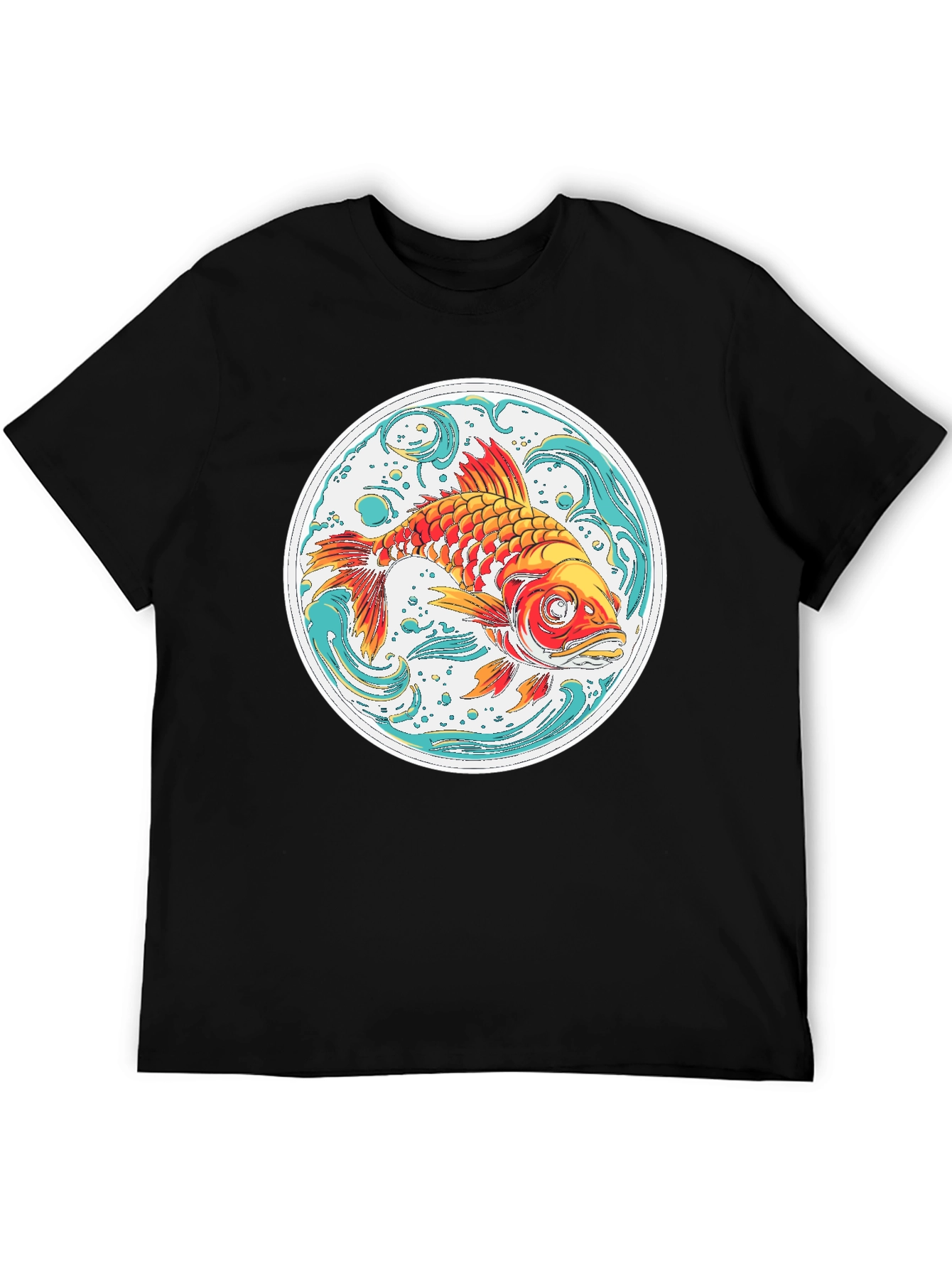 Koi Fish Graphic Tee - Unique Design