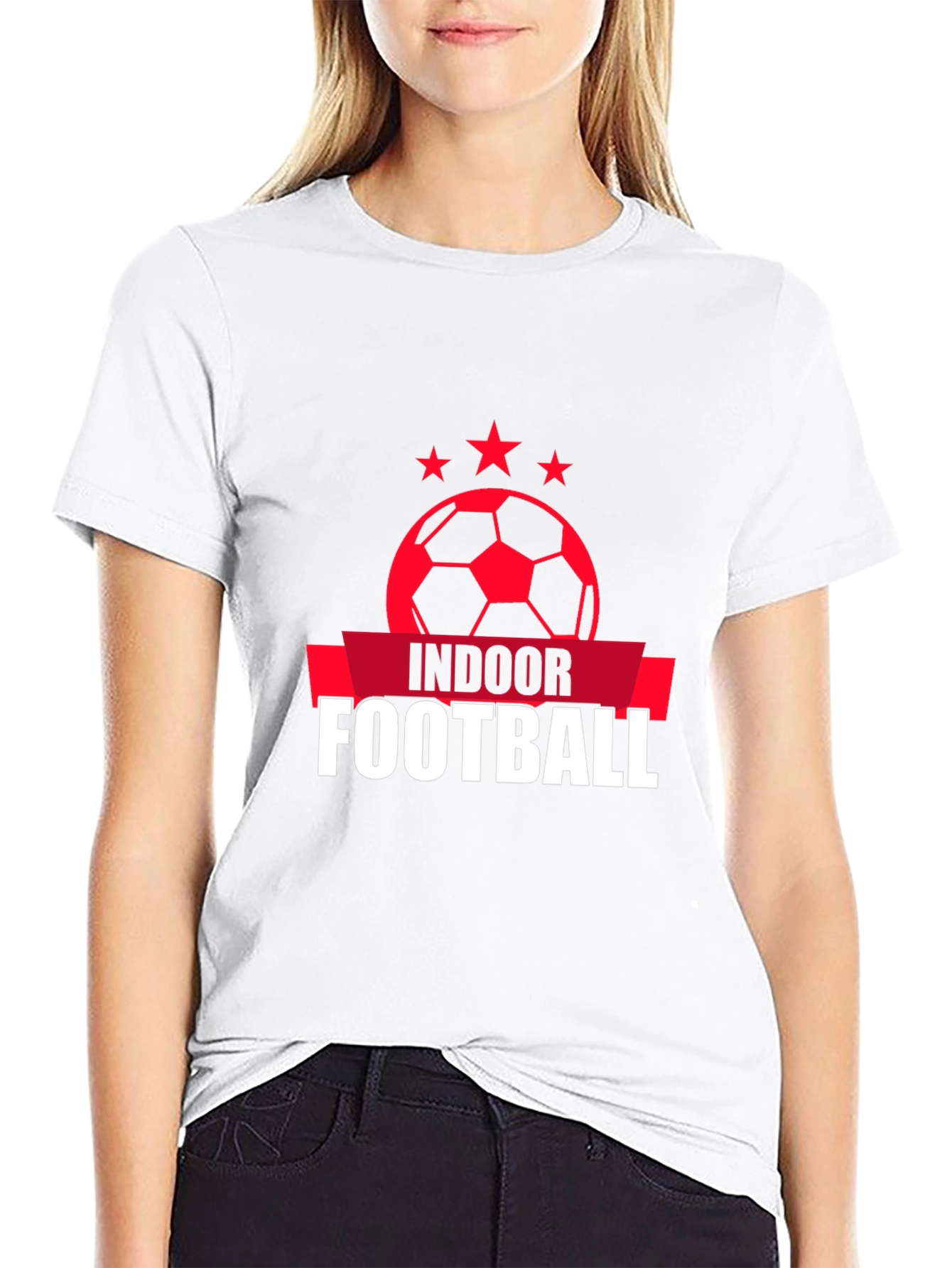 Indoor Football Graphic T-Shirt