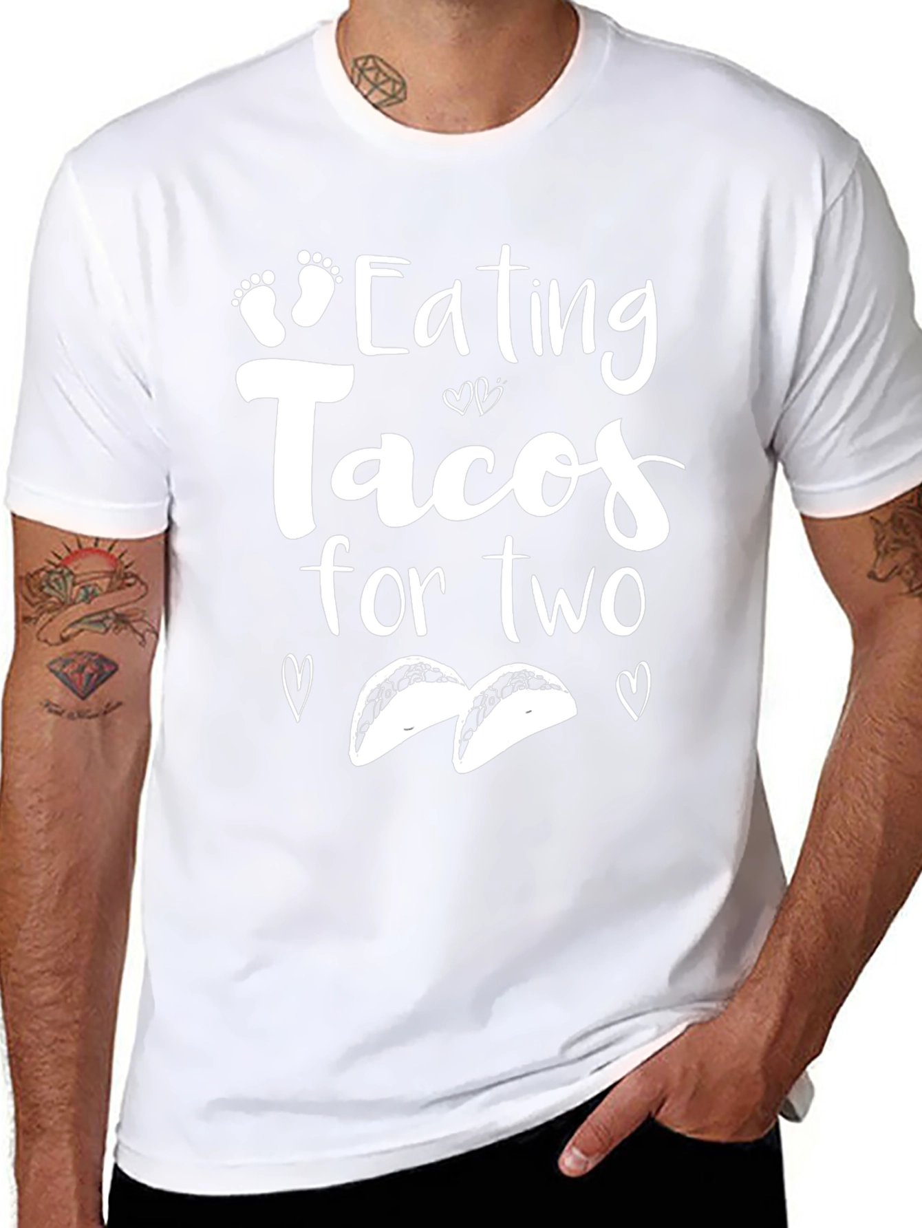 Eating Tacos for Two Pregnancy Shirt