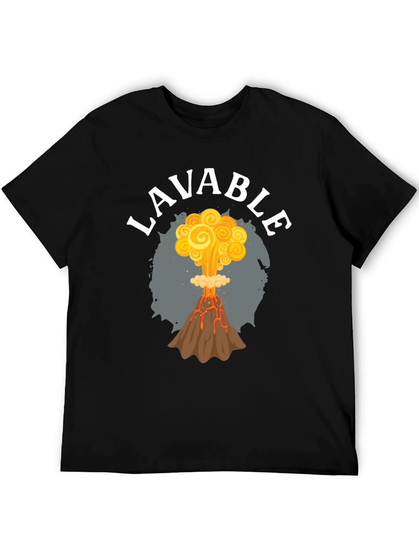 LAVABLE Volcano Eruption Graphic T-Shirt