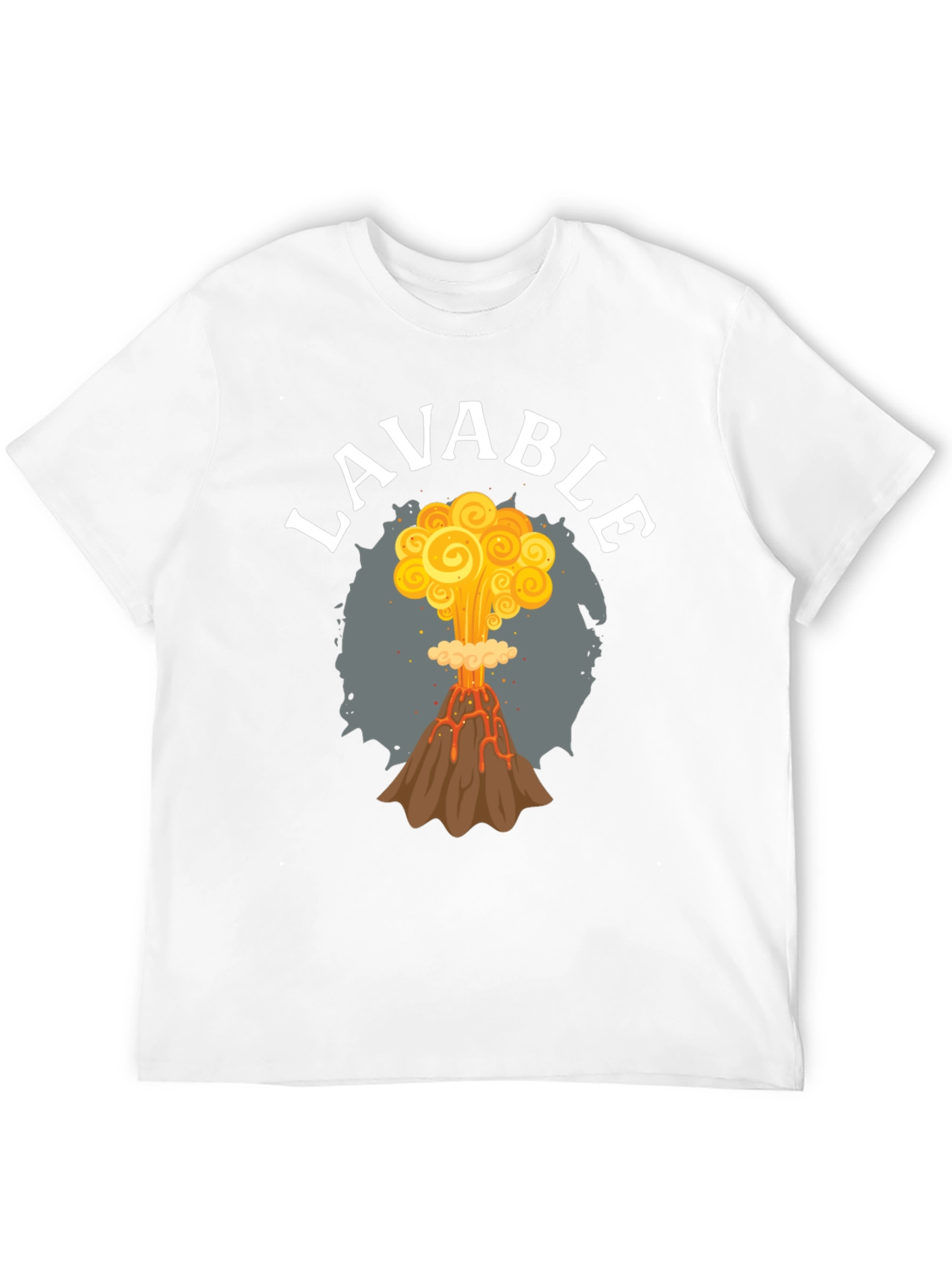 LAVABLE Volcano Eruption Graphic T-Shirt