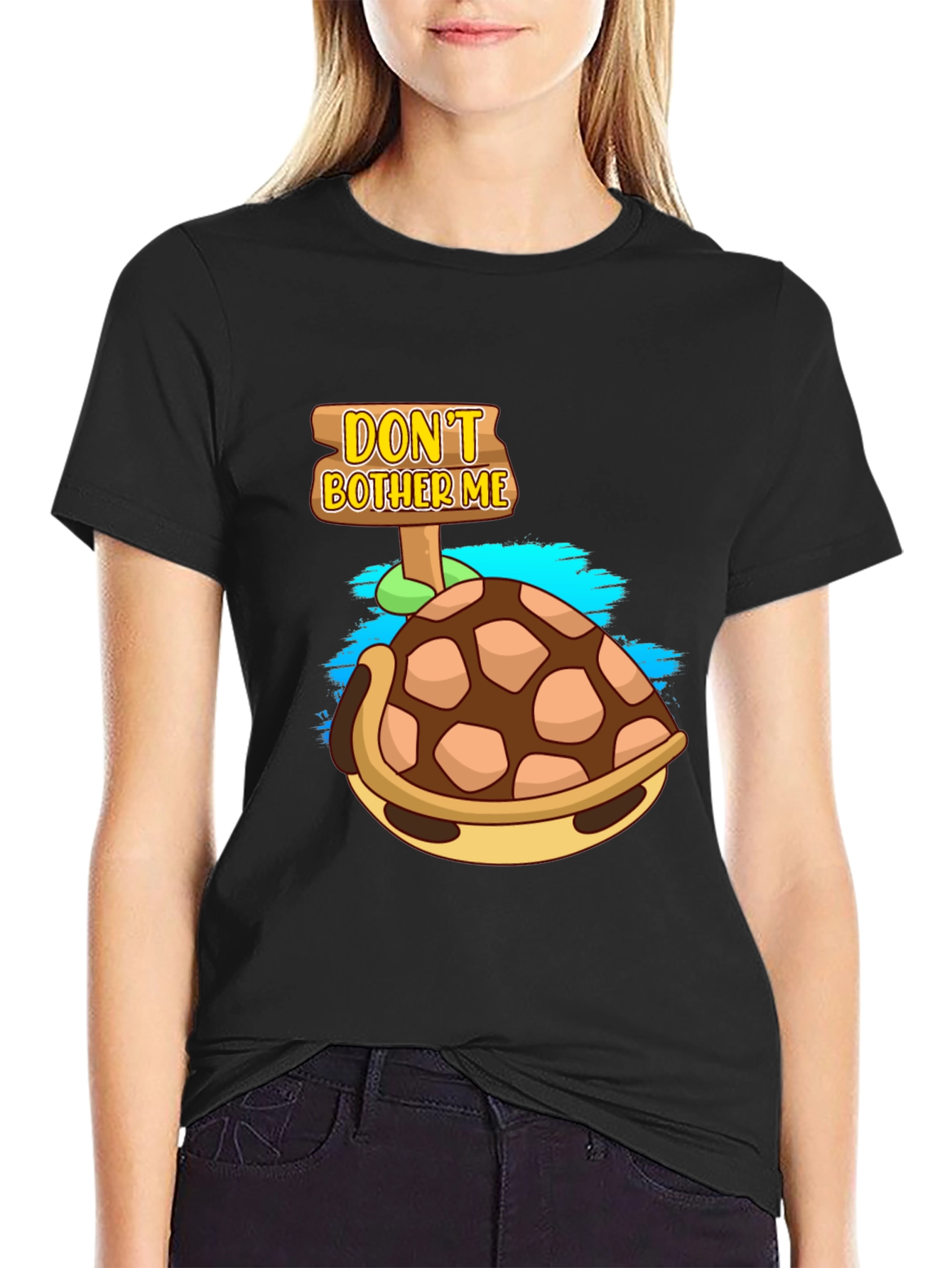 Dont Bother Me Turtle Graphic Tee
