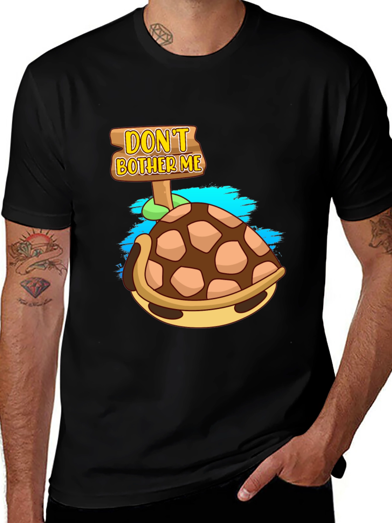 Dont Bother Me Turtle Graphic Tee