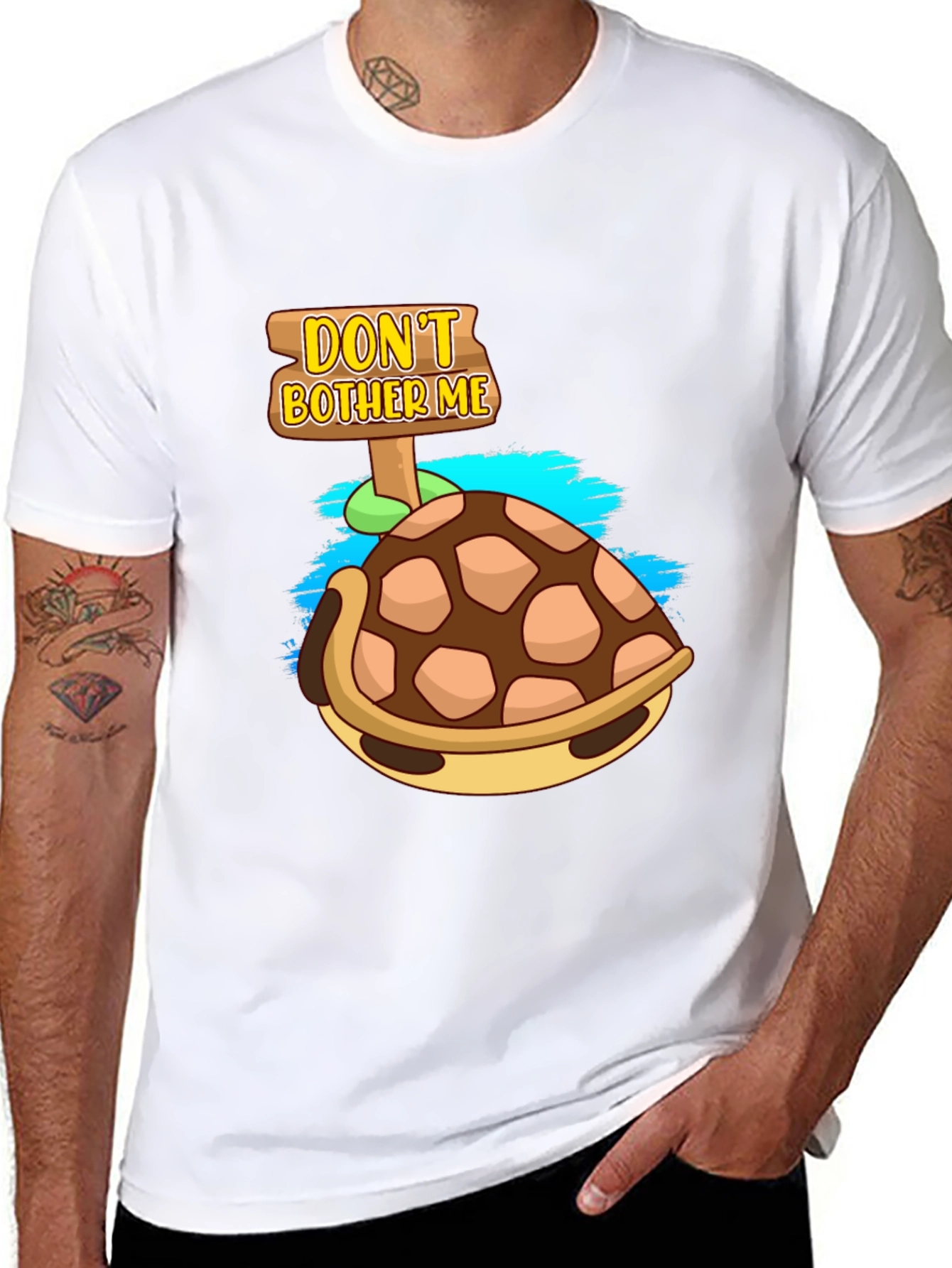 Dont Bother Me Turtle Graphic Tee