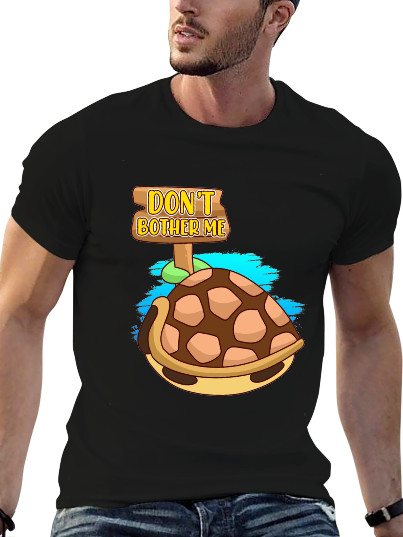 Dont Bother Me Turtle Graphic Tee