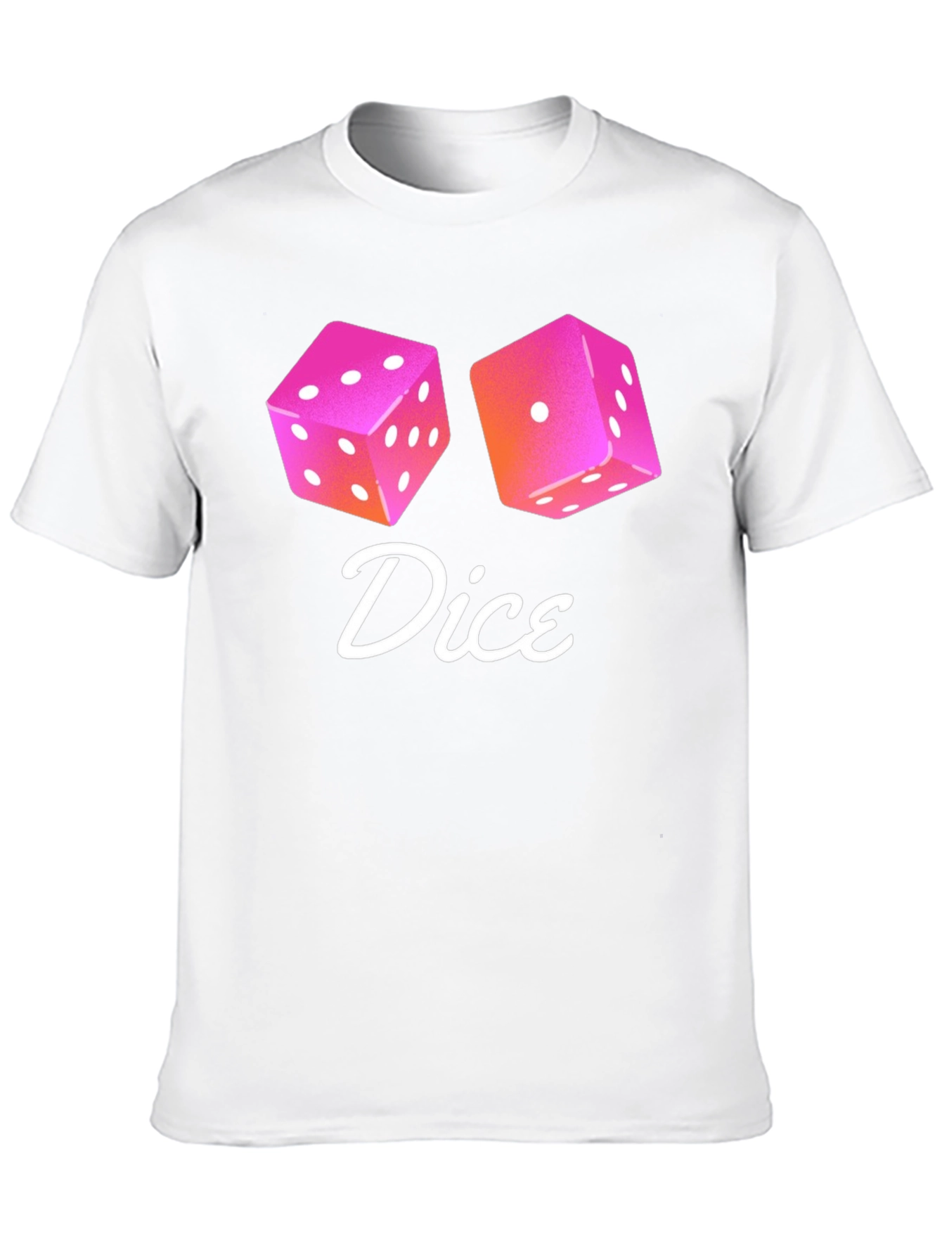 Dice Graphic T-Shirt - Lucky Roll Style