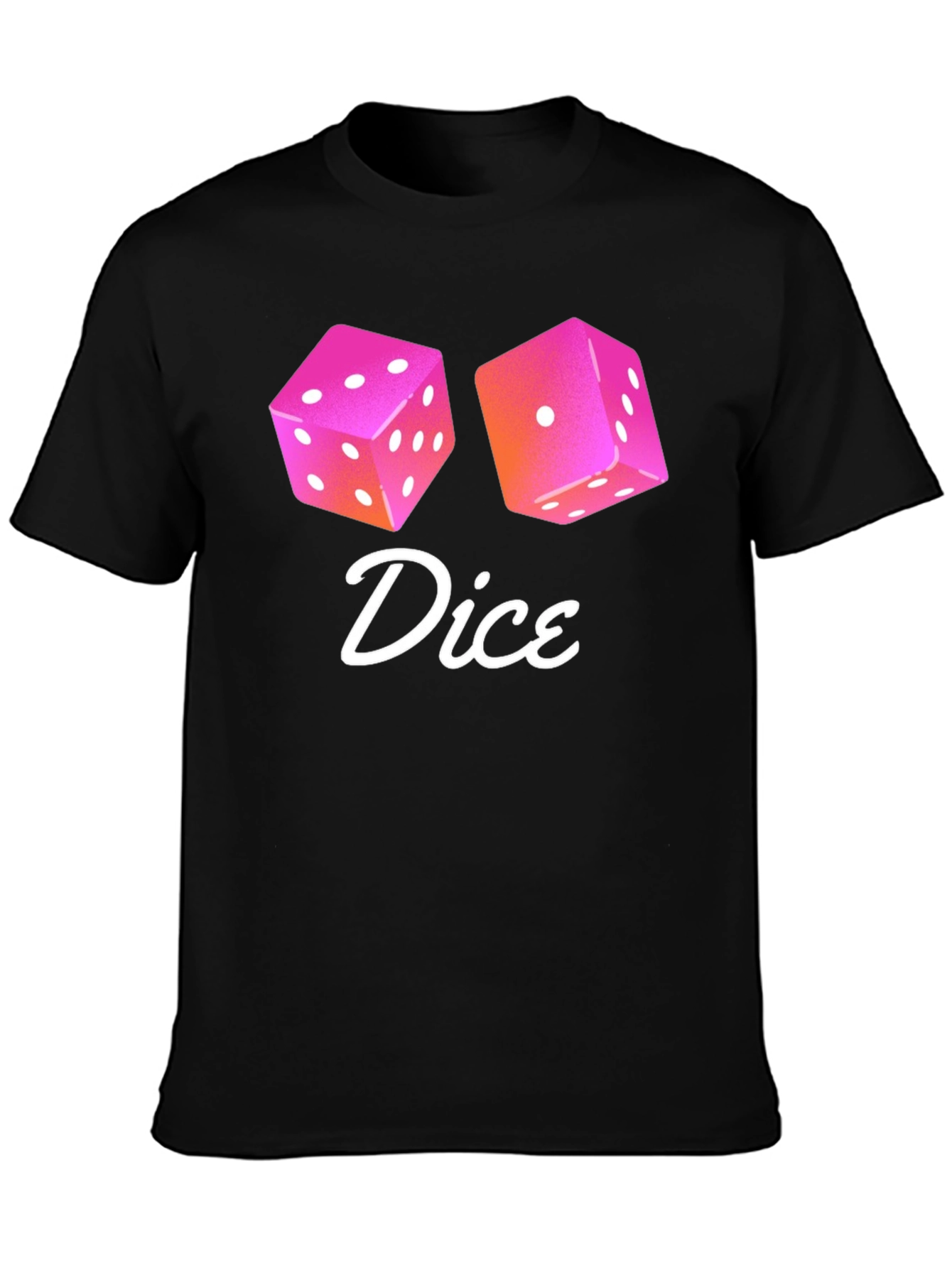 Dice Graphic T-Shirt - Lucky Roll Style