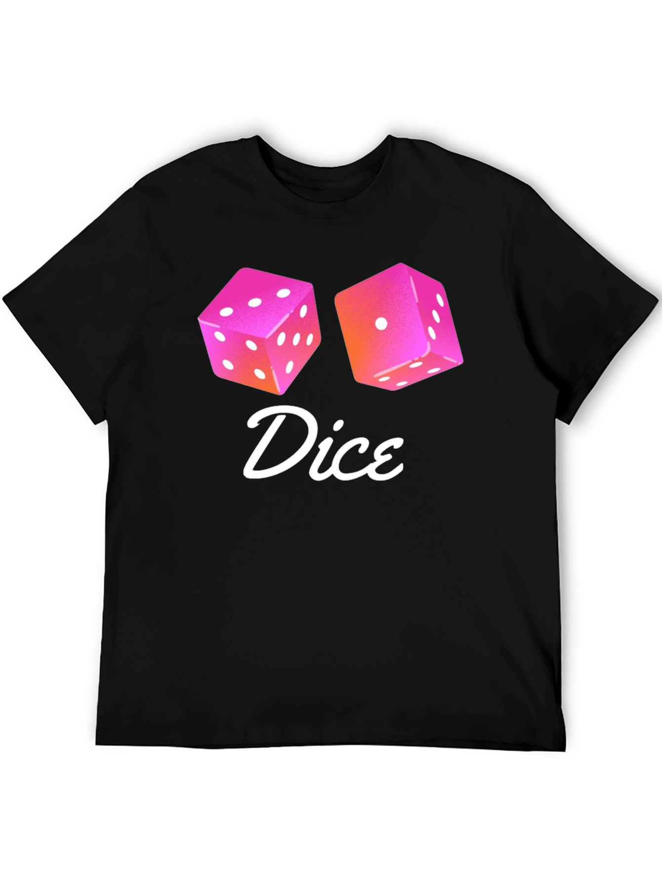 Dice Graphic T-Shirt - Lucky Roll Style