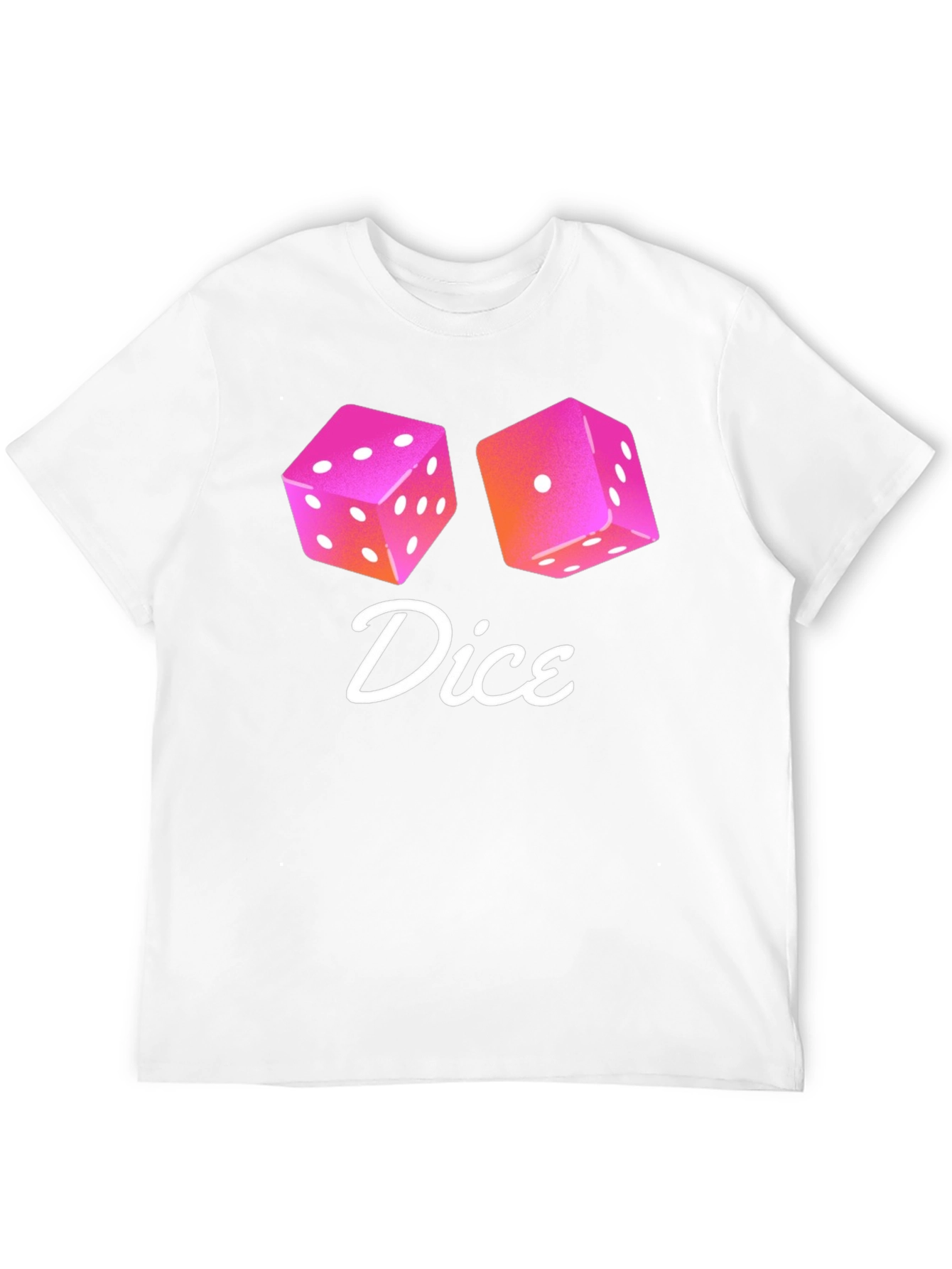Dice Graphic T-Shirt - Lucky Roll Style