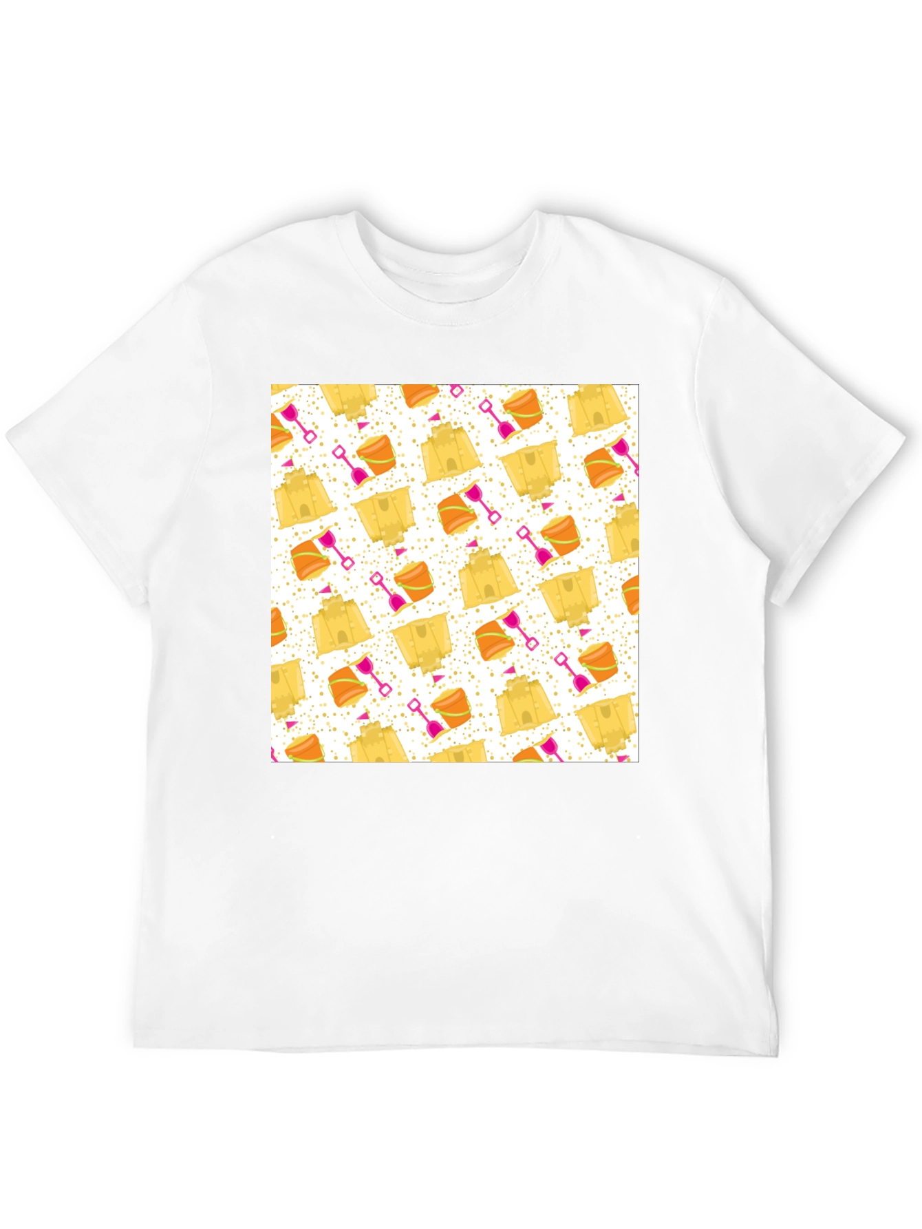 Fun Beach Pattern T-Shirt