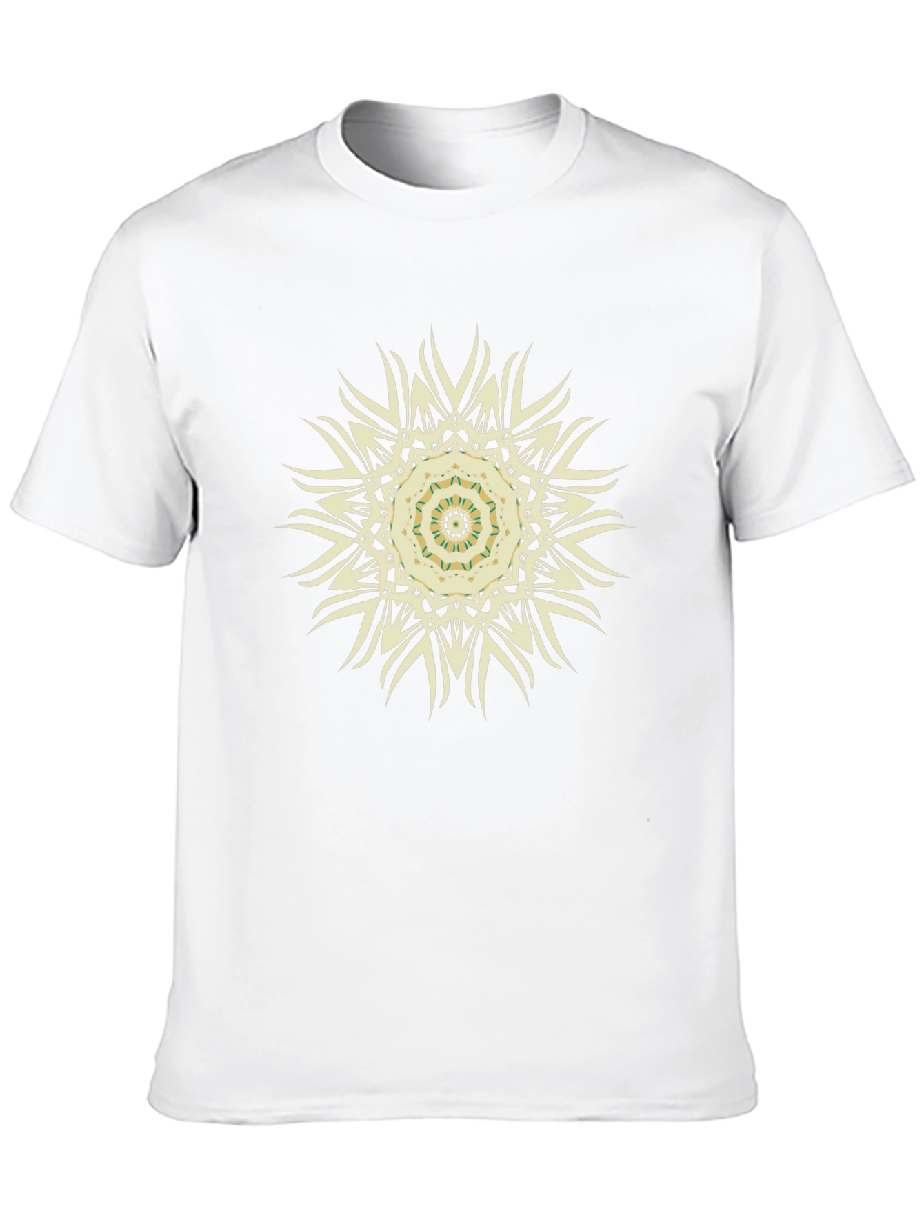 Boho Mandala Graphic Black T-Shirt