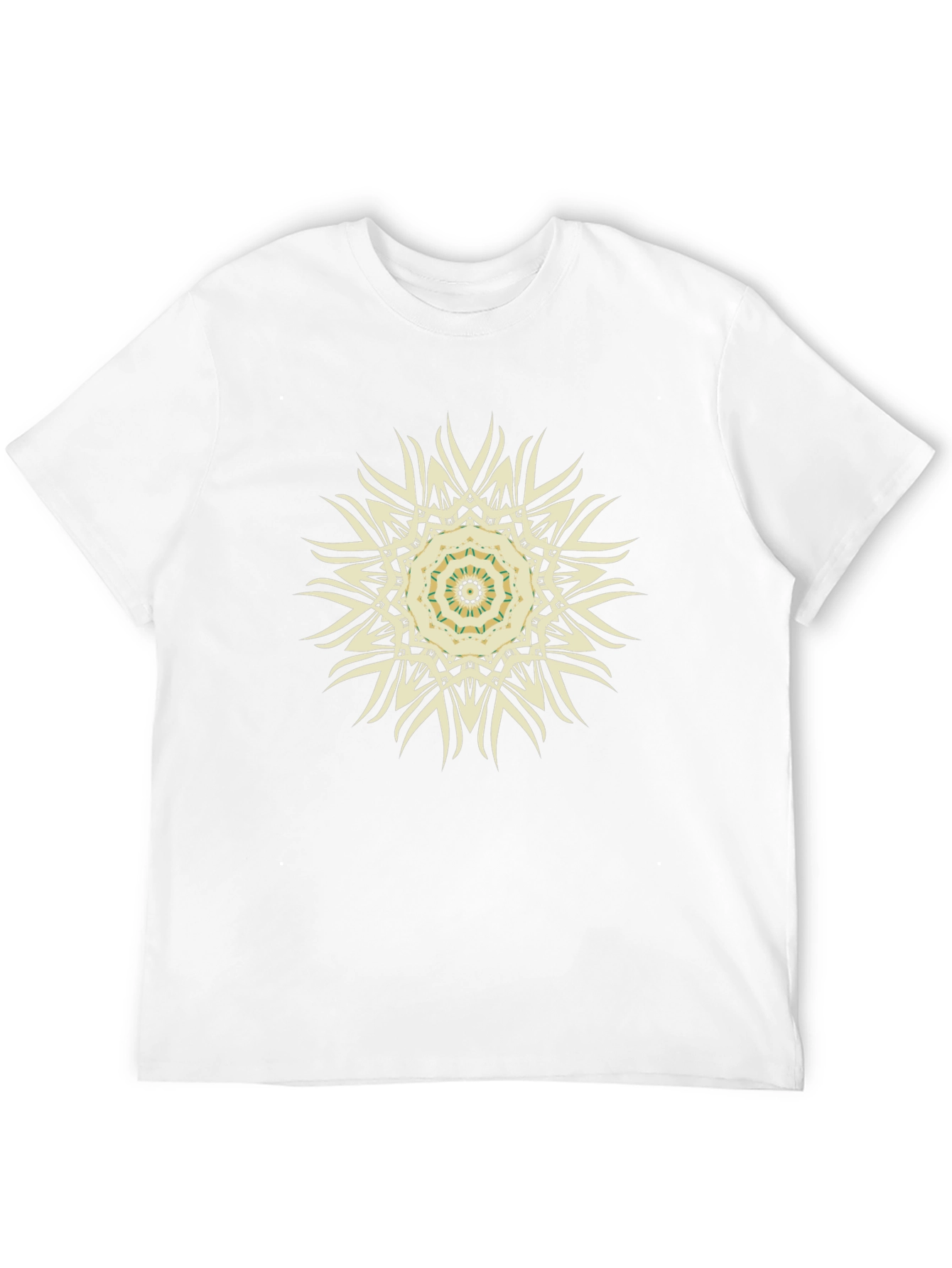 Boho Mandala Graphic Black T-Shirt