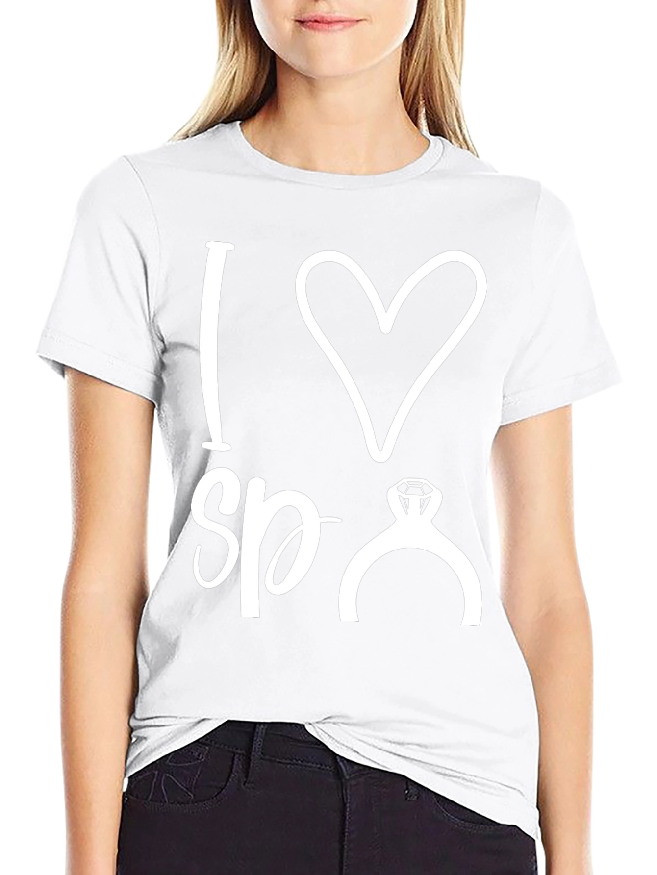I Love Spa Diamond Ring T-Shirt