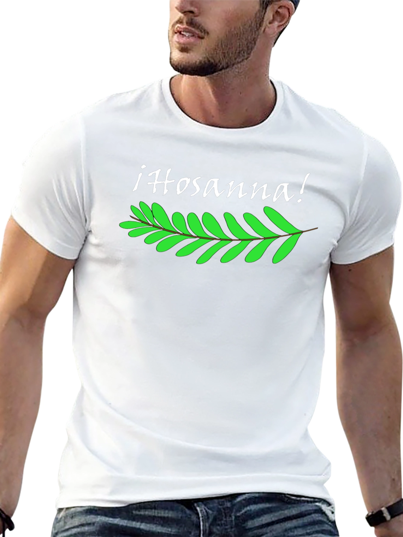 Hosanna Palm Branch Graphic T-Shirt
