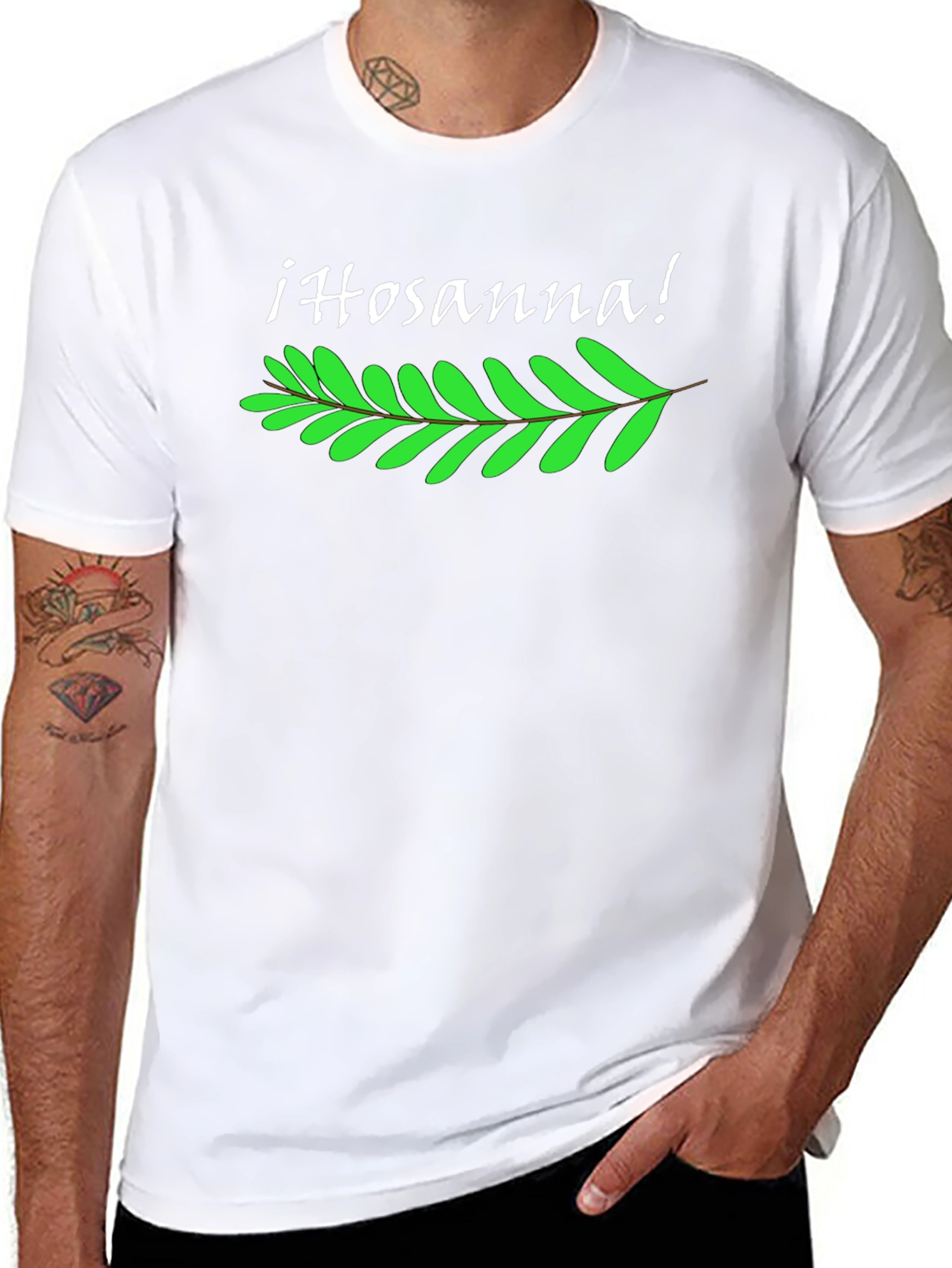 Hosanna Palm Branch Graphic T-Shirt