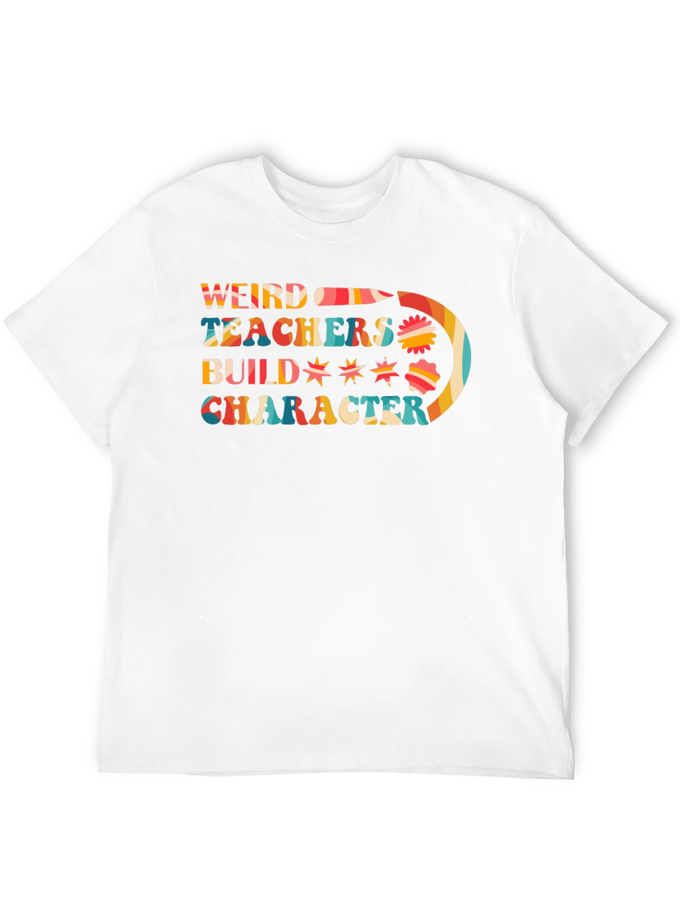 Weird Teachers Build Character Graphic Tee